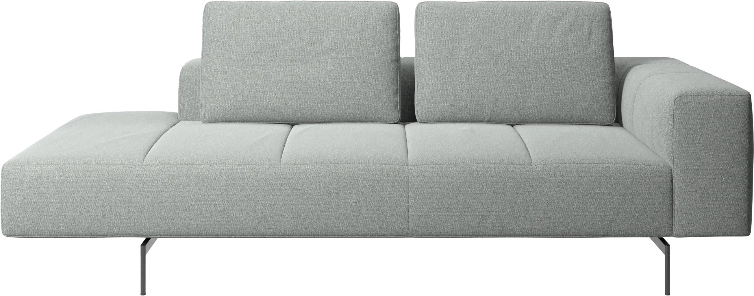 Amsterdam 貴妃模組沙發、右側扶手、左側開放式模組