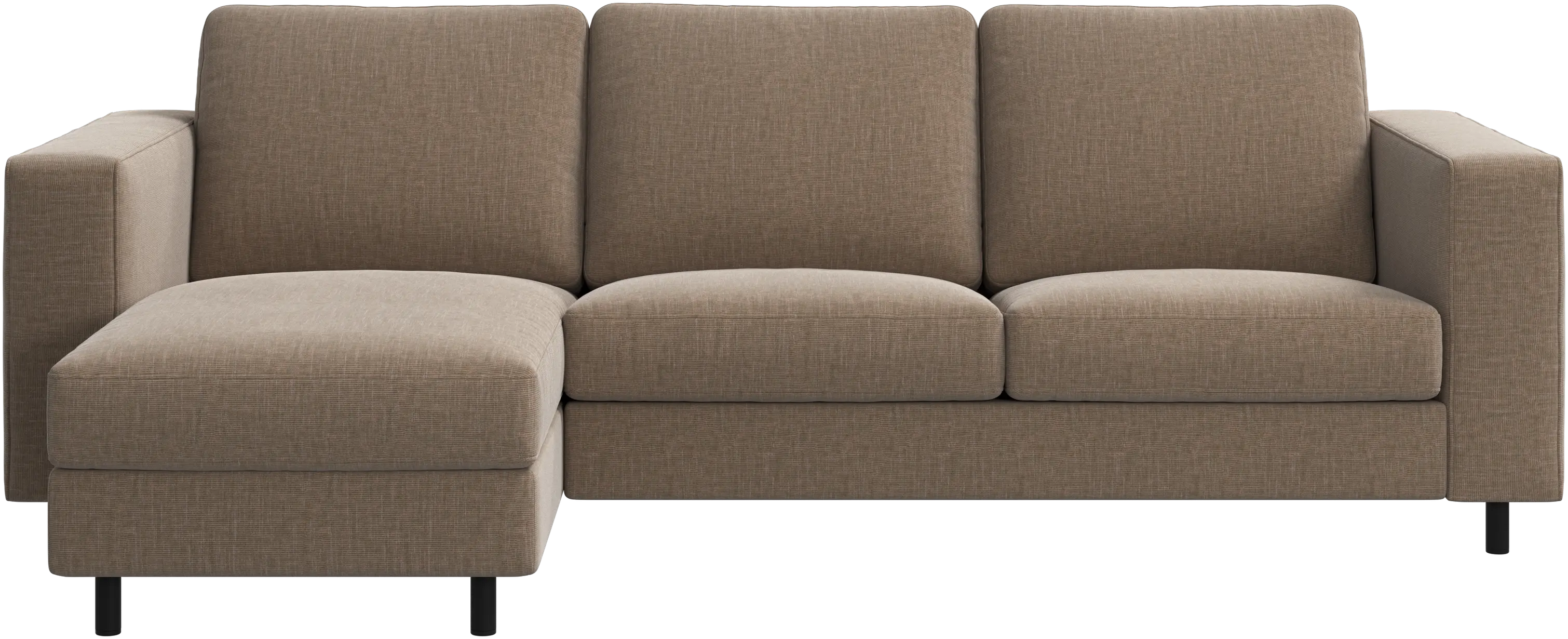 Indivi sofa with chaise longue left