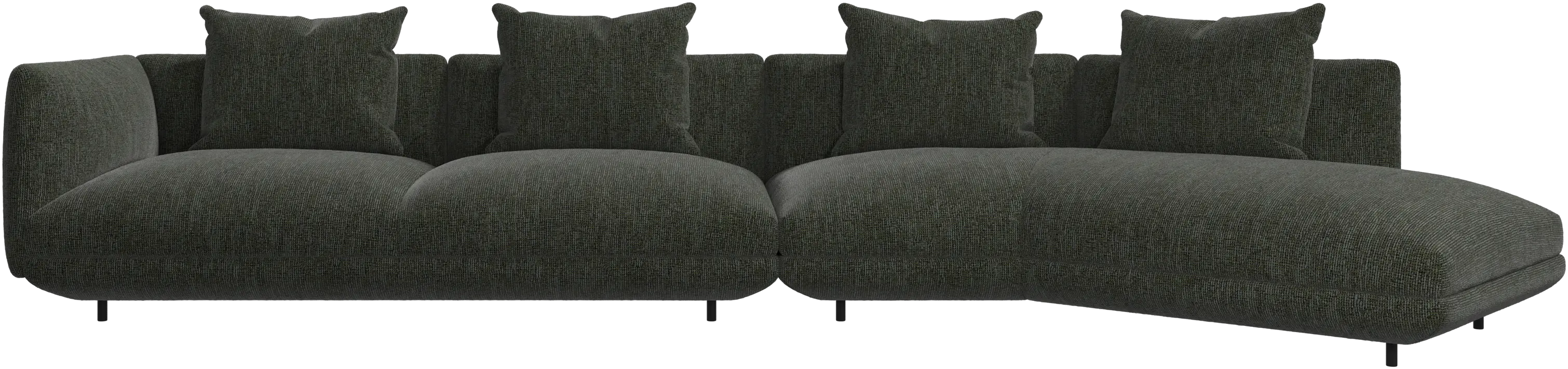 Sofá chaise lounge Salamanca de 4 lugares