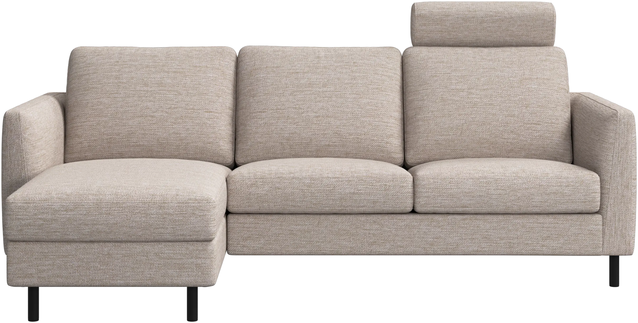 Indivi sofa with chaise longue left