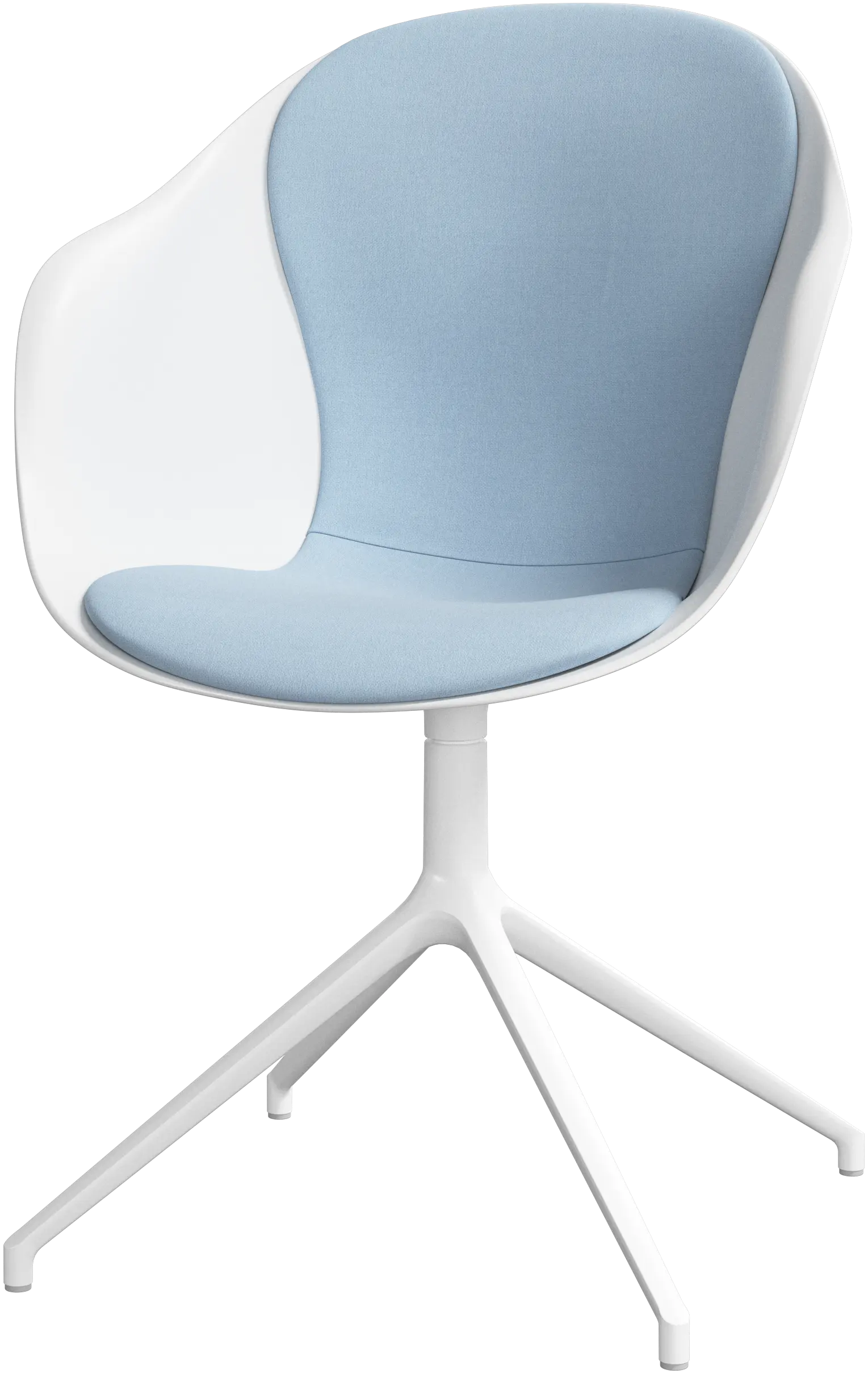 Chaise de salle à manger Adelaide avec fonction pivotante.