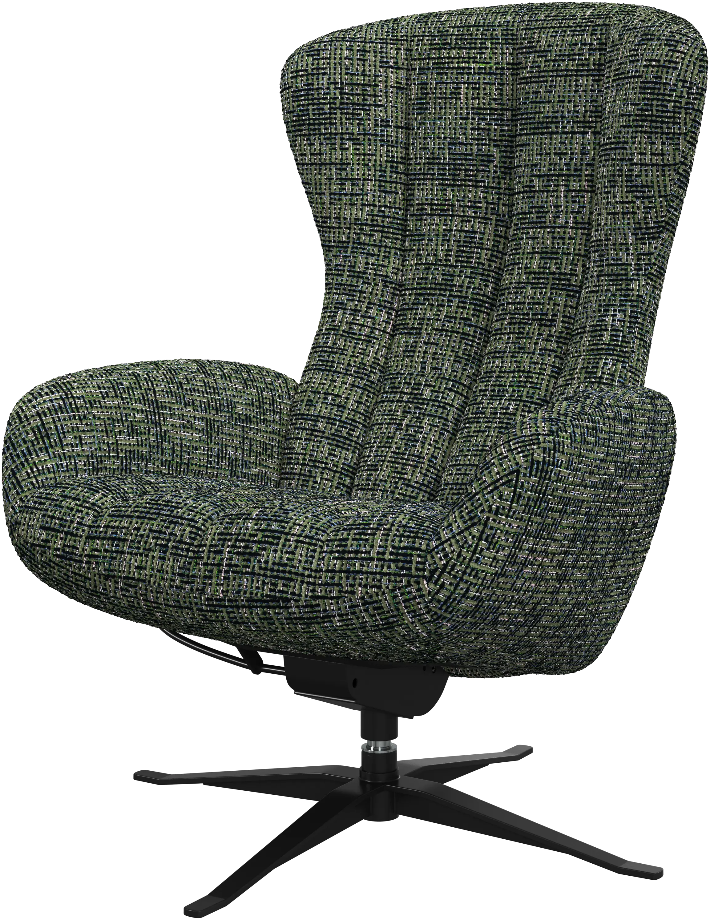 Fauteuil inclinable Tilburg avec fonction pivotante et appuie-tête réglable