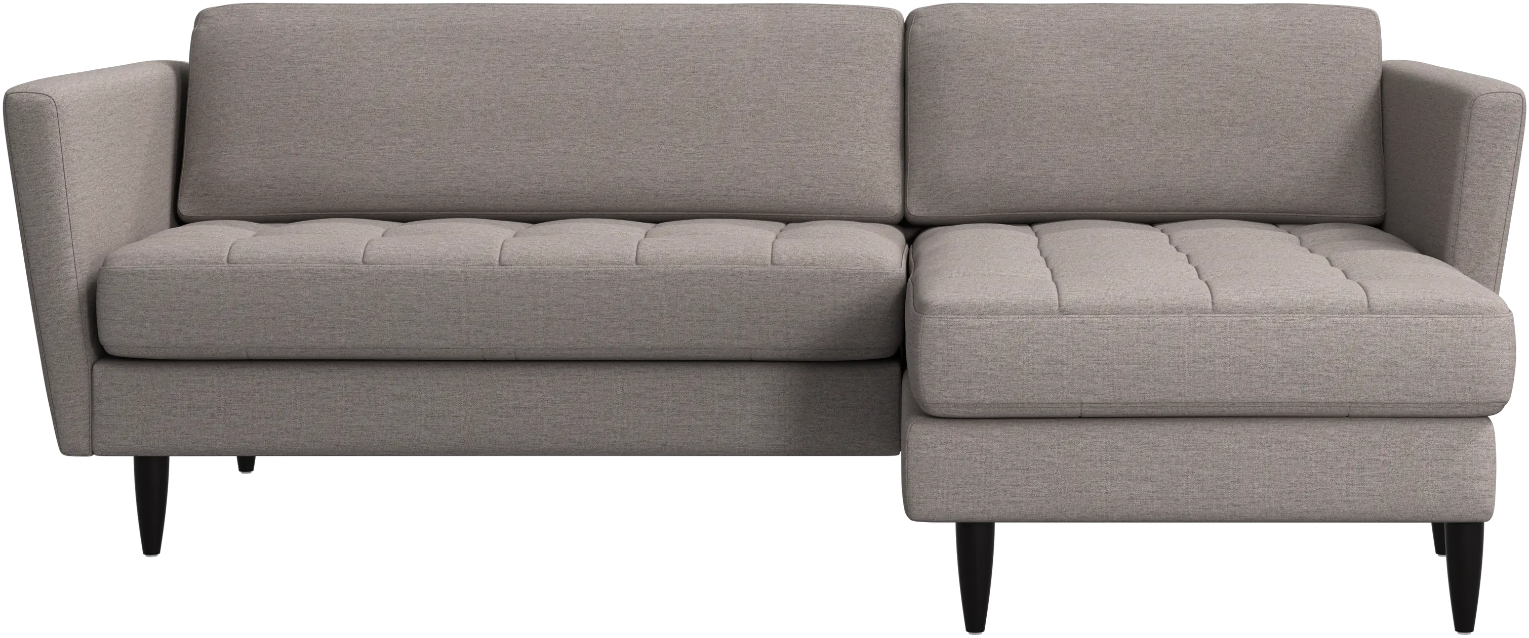 Osaka sofa with resting unit, tufted seat
