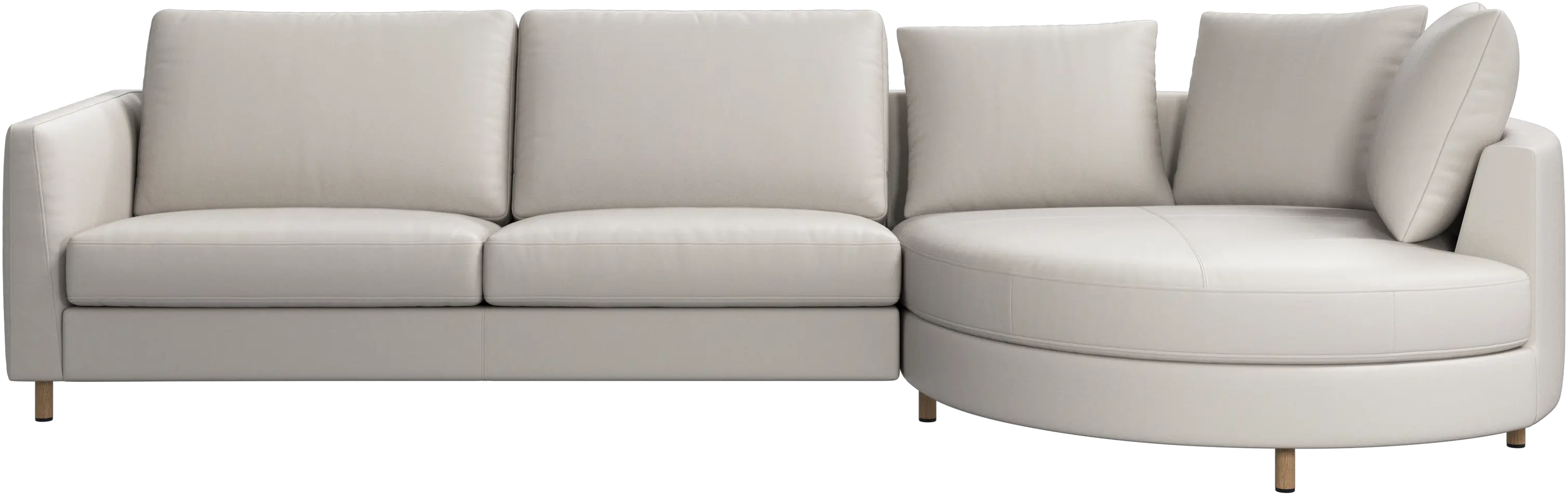 Indivi sofa with chaise longue right