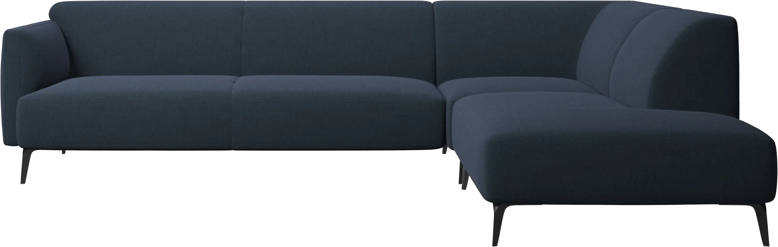 Modena corner sofa with lounging unit