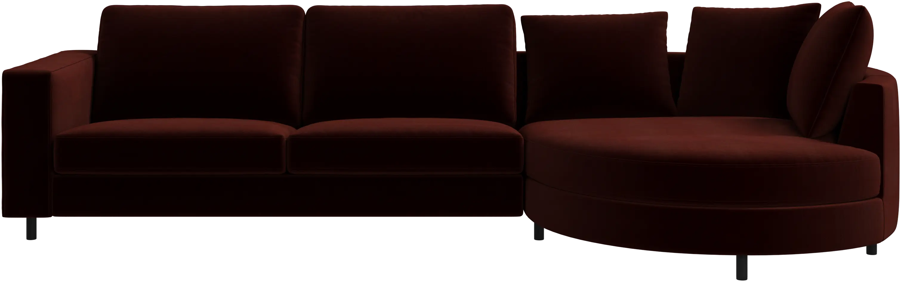 Indivi sofa with chaise longue right