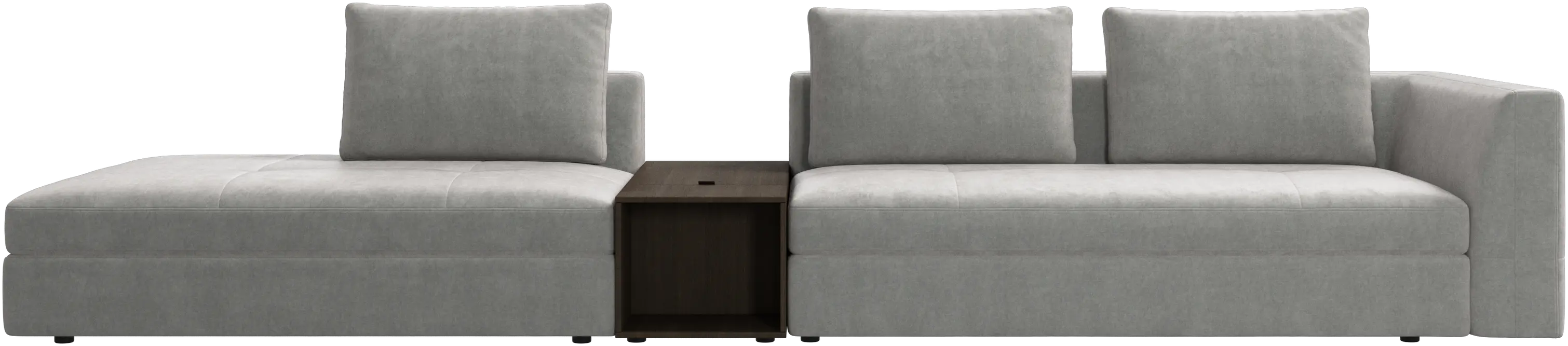Bergamo 3 seater lounge sofa with storage