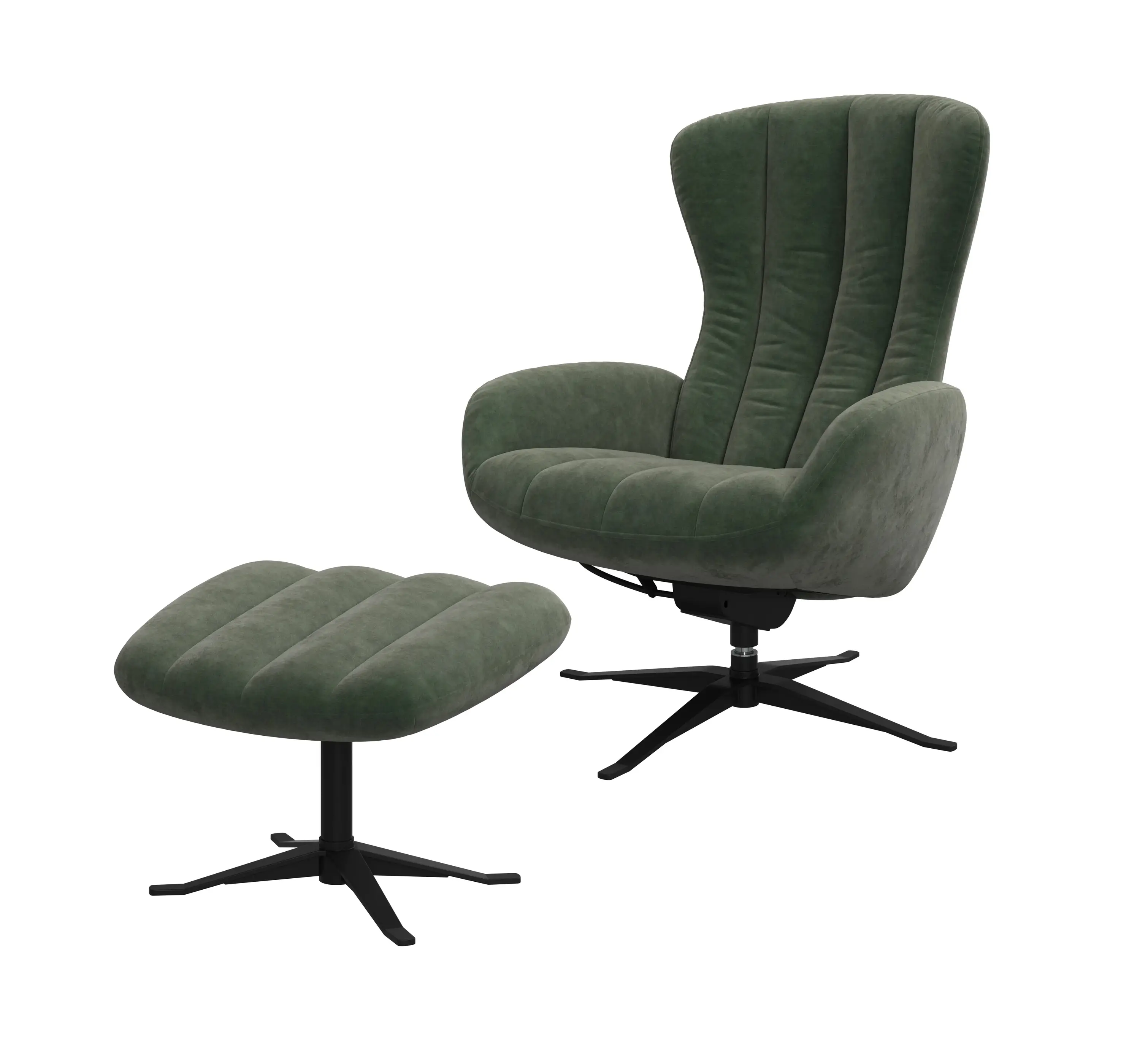 Armchairs Tilburg リクライニングチェア・オットマンセット