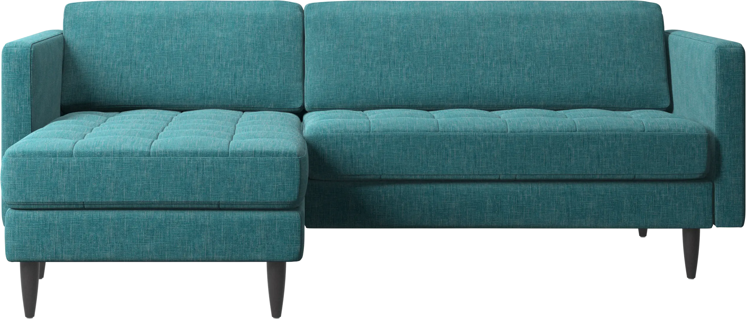 Osaka sofa with resting unit, tufted seat