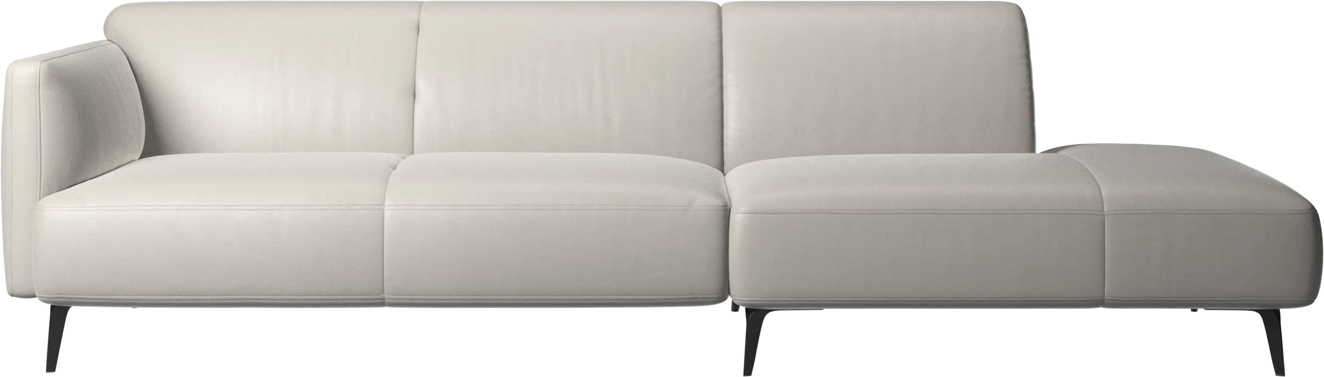 Modena sofa with lounging unit
