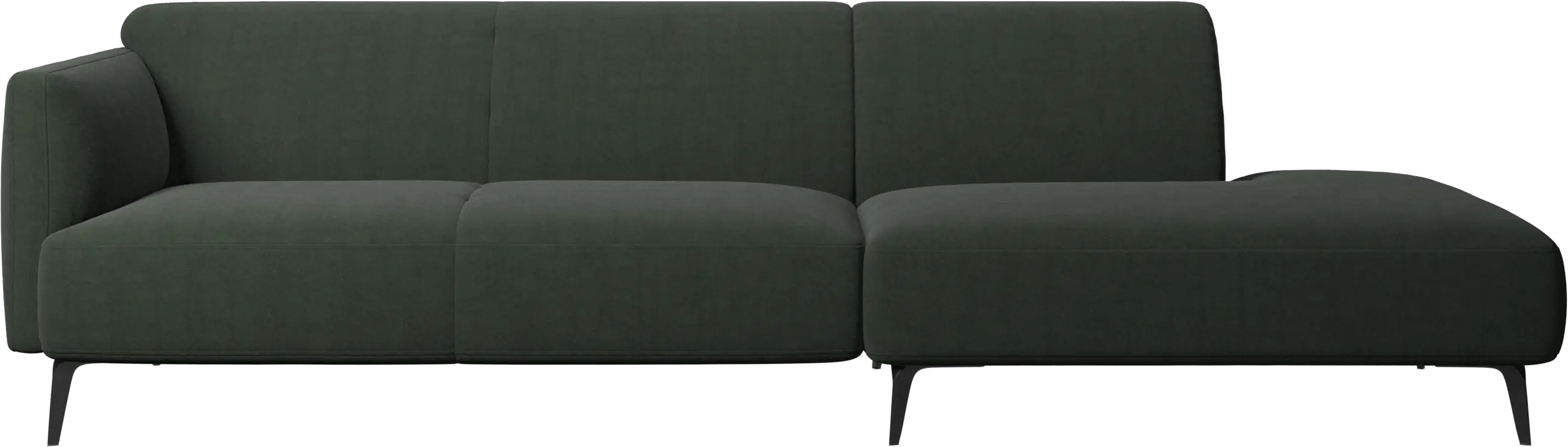 Modena sofa with lounging unit