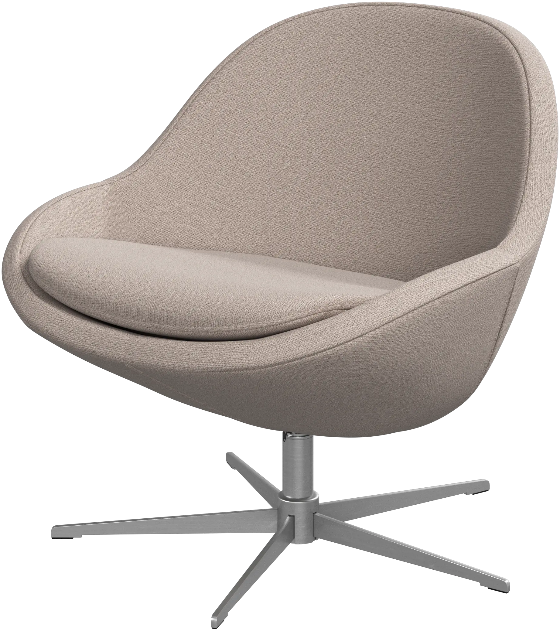 Veneto armchair with swivel function
