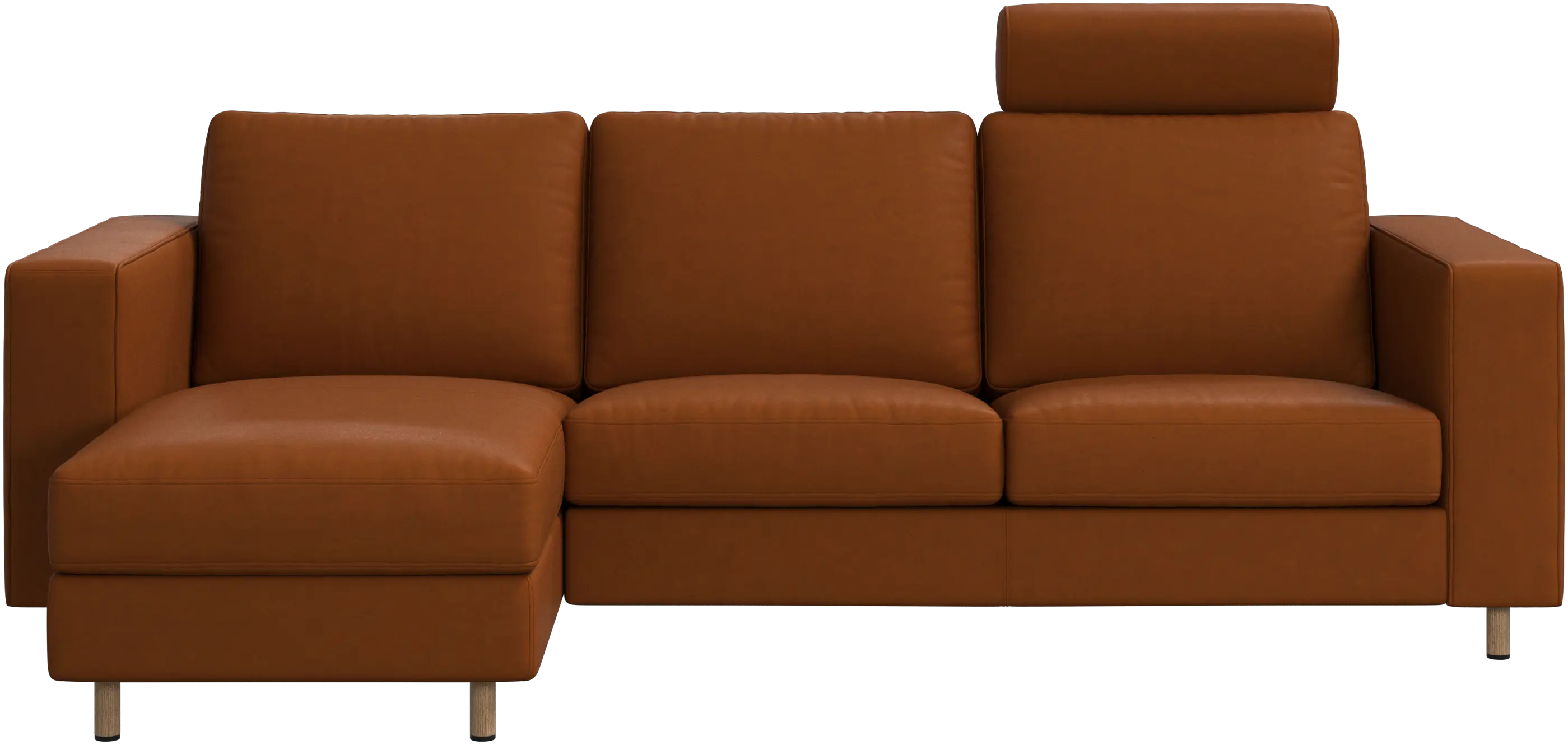 Indivi sofa with chaise longue left