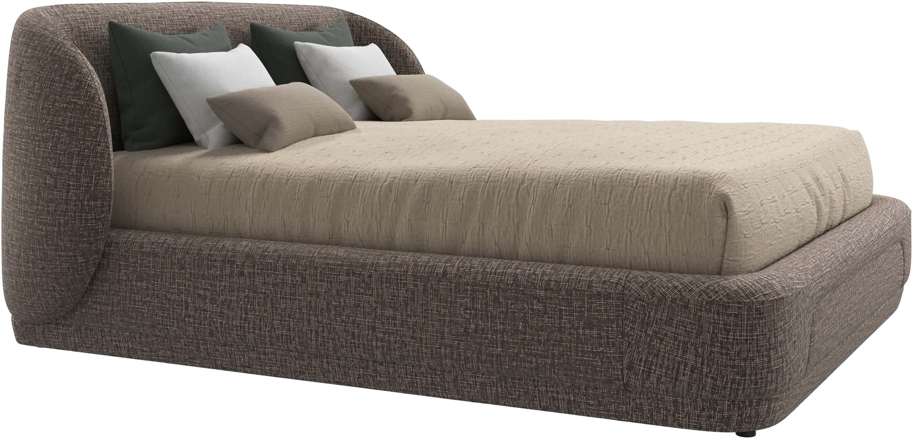 Lit Bolzano avec sommier à lattes – l152,5xL203 cm