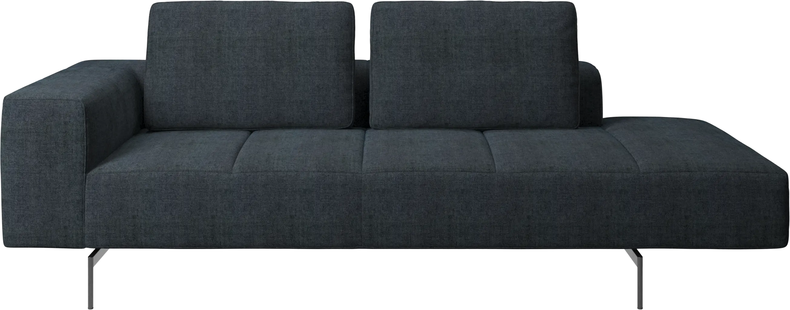 Amsterdam resting module for sofa, armrest left, open end right