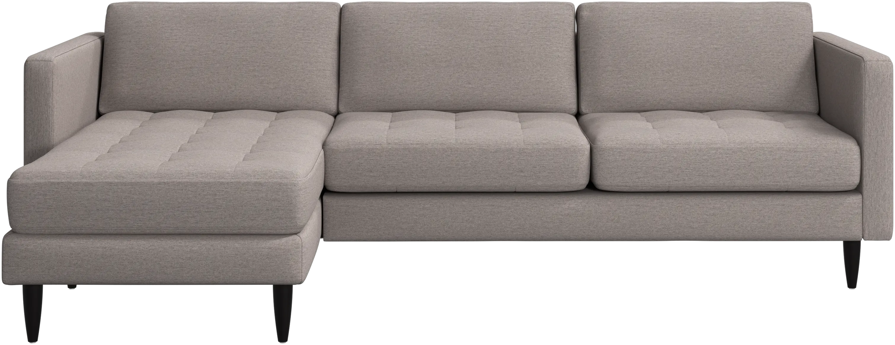 Osaka sofa with resting unit, tufted seat