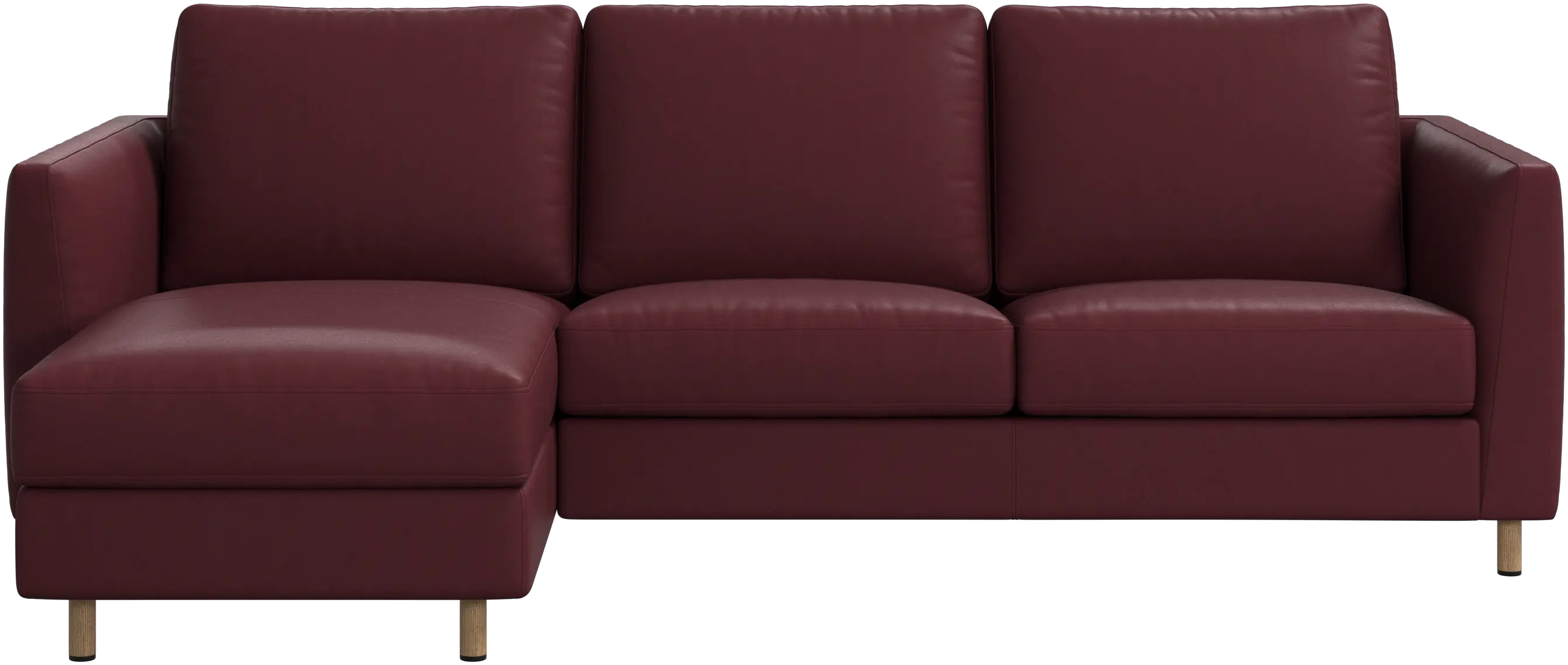 Indivi sofa with chaise longue left