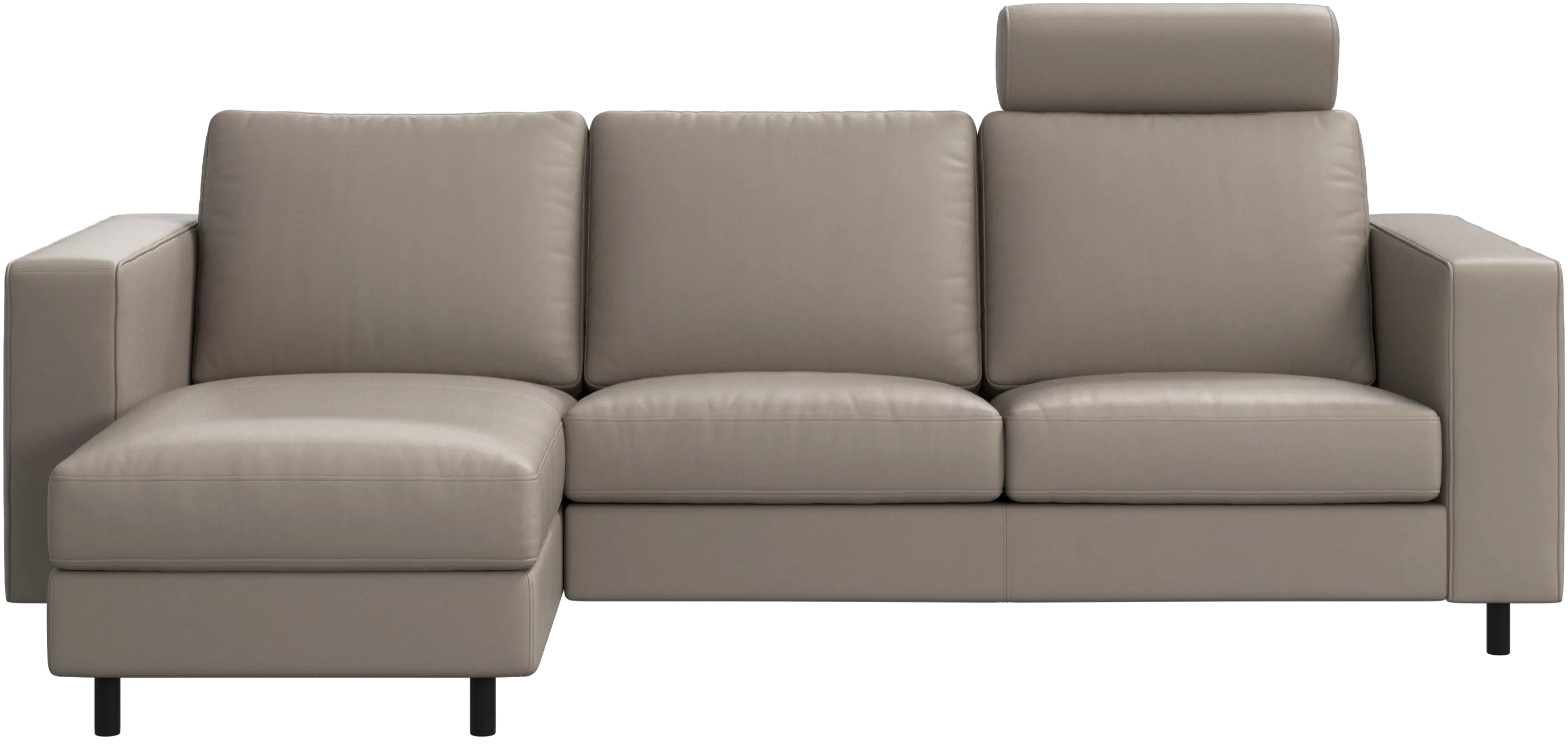 Indivi sofa with chaise longue left