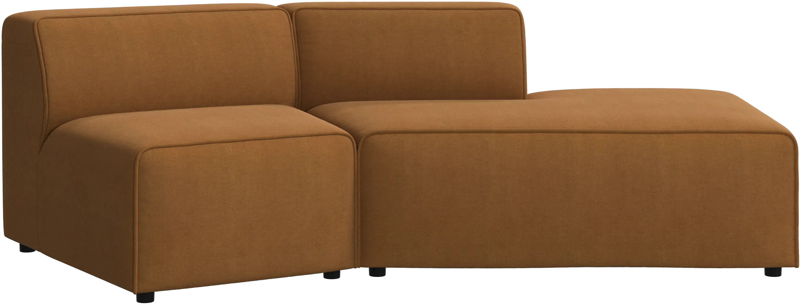 Carmo open end sofa, angled, right