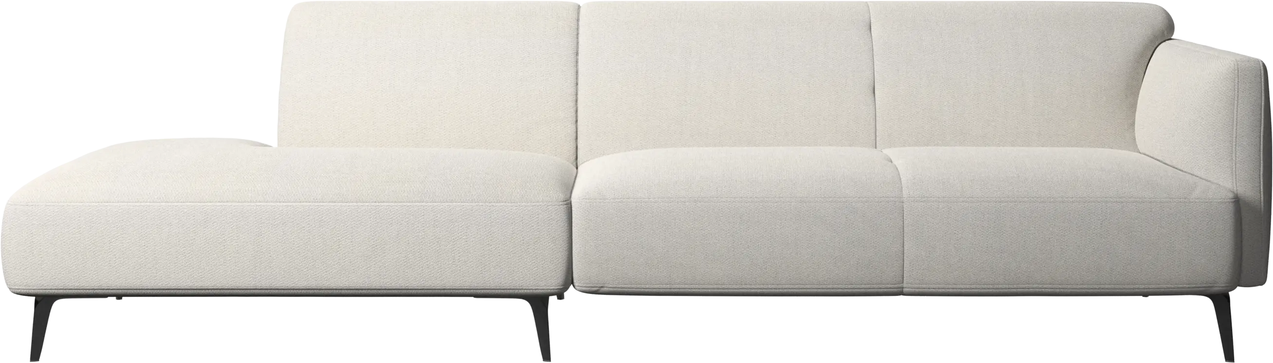 Modena sofa with lounging unit
