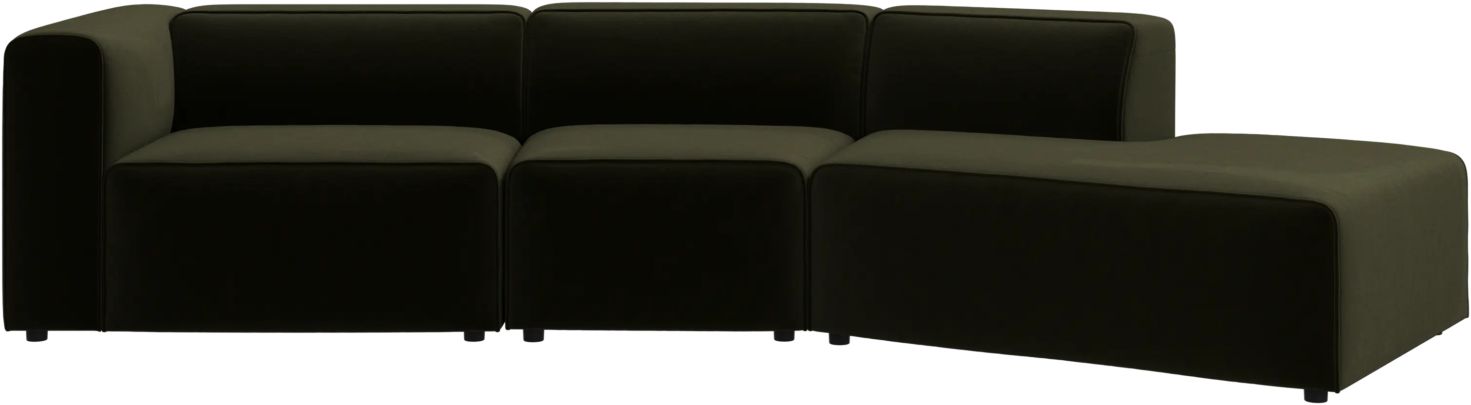 Carmo sofa with lounging units