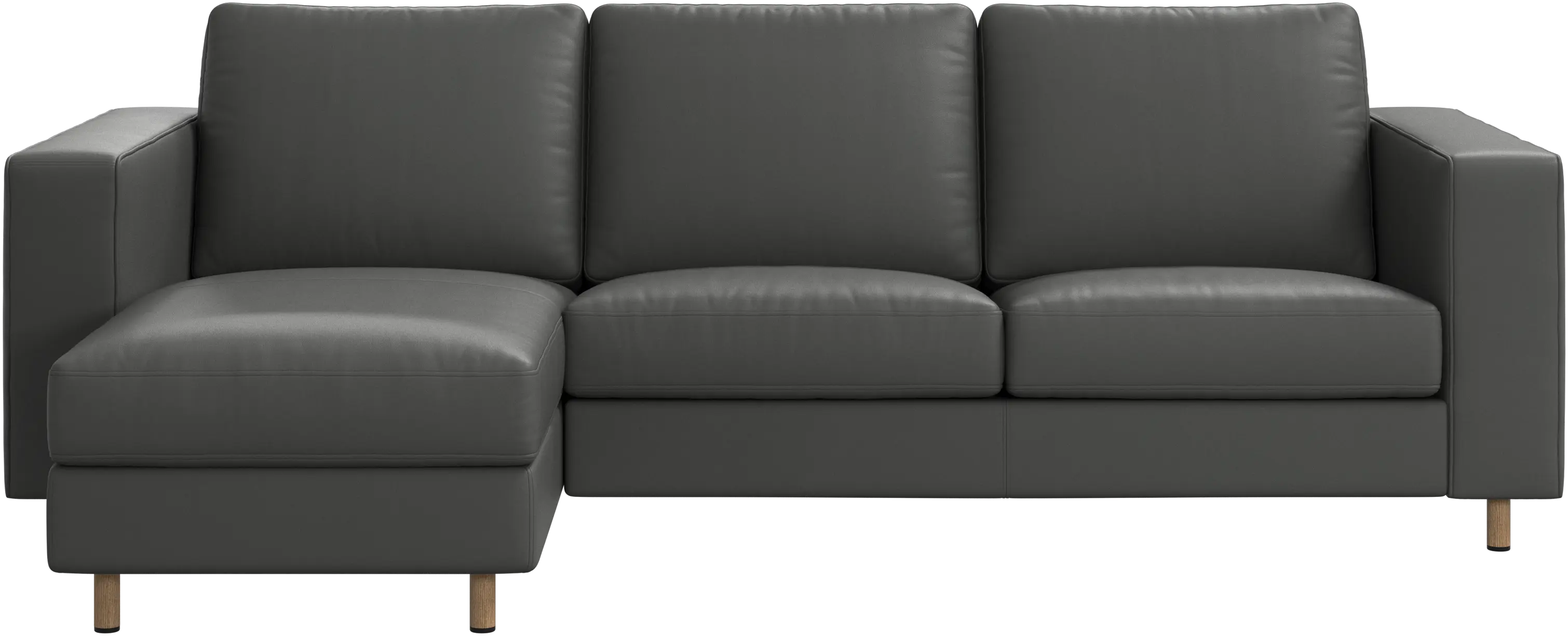 Indivi sofa with chaise longue left