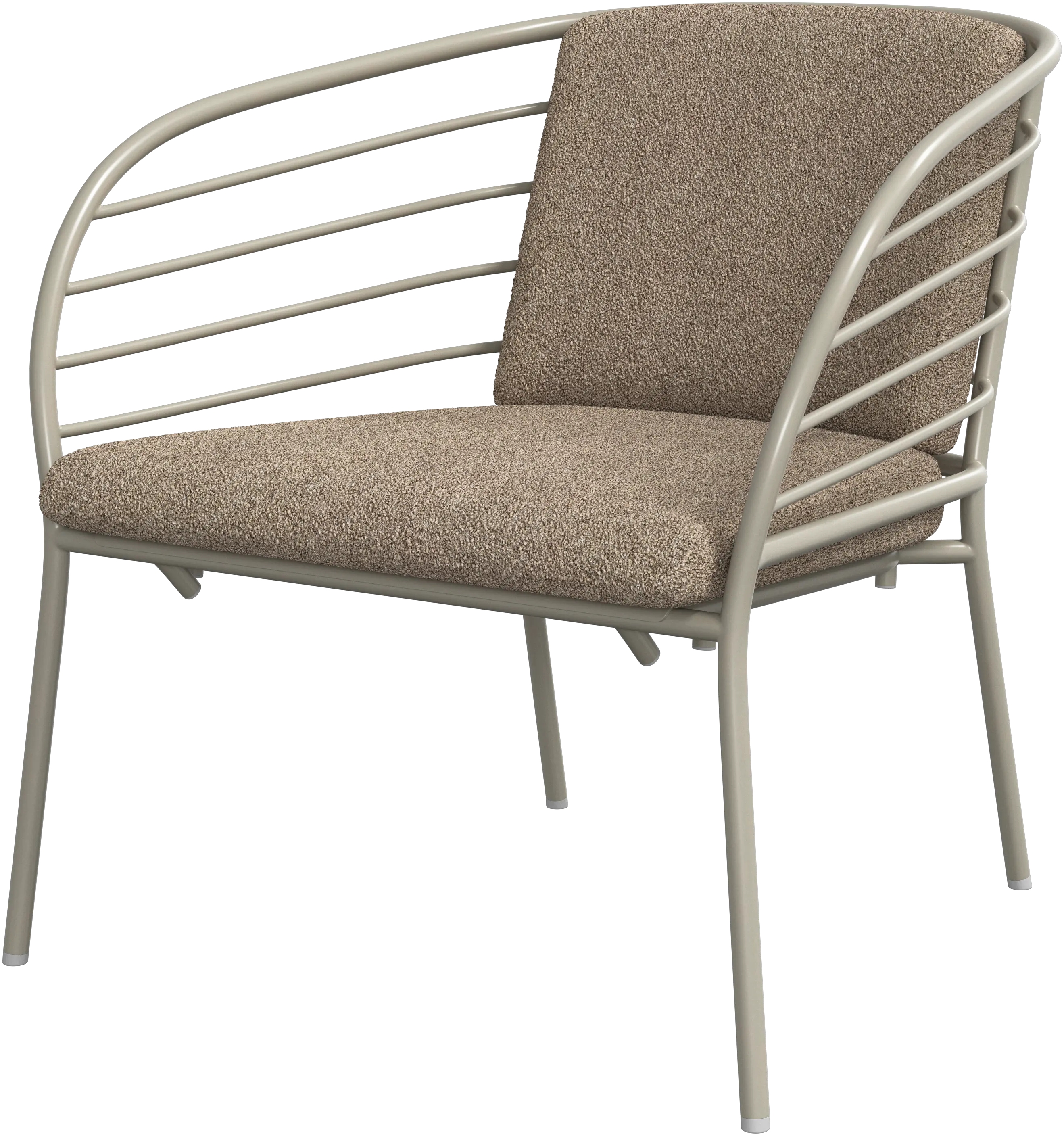 Cancún lounge chair with cushion