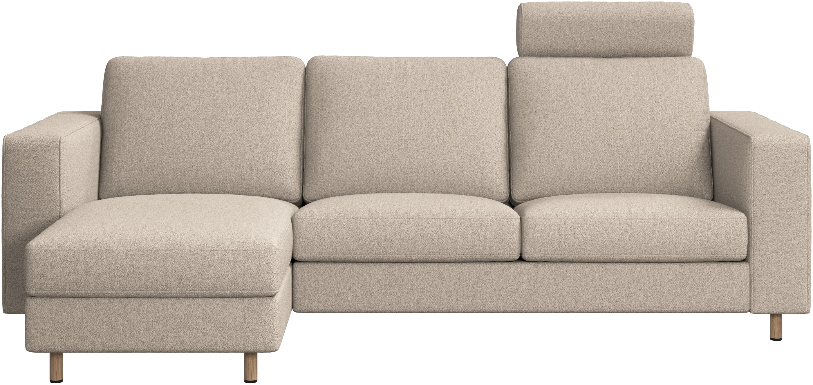 Sofá Indivi con módulo chaise-longue a la izquierda