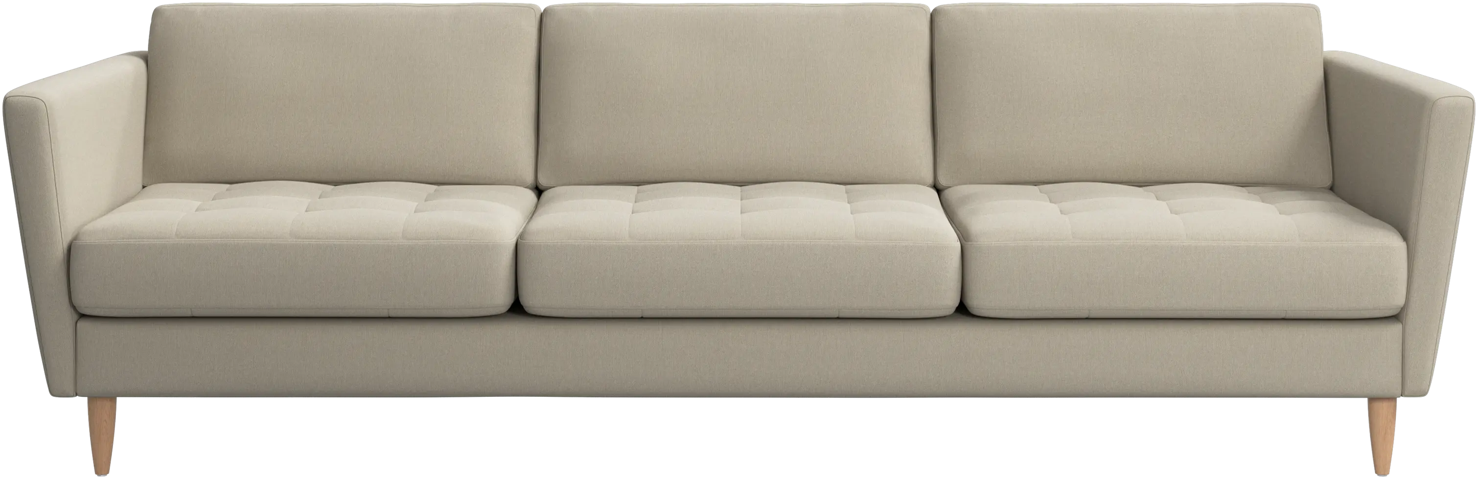 Osaka sofa, tufted seat