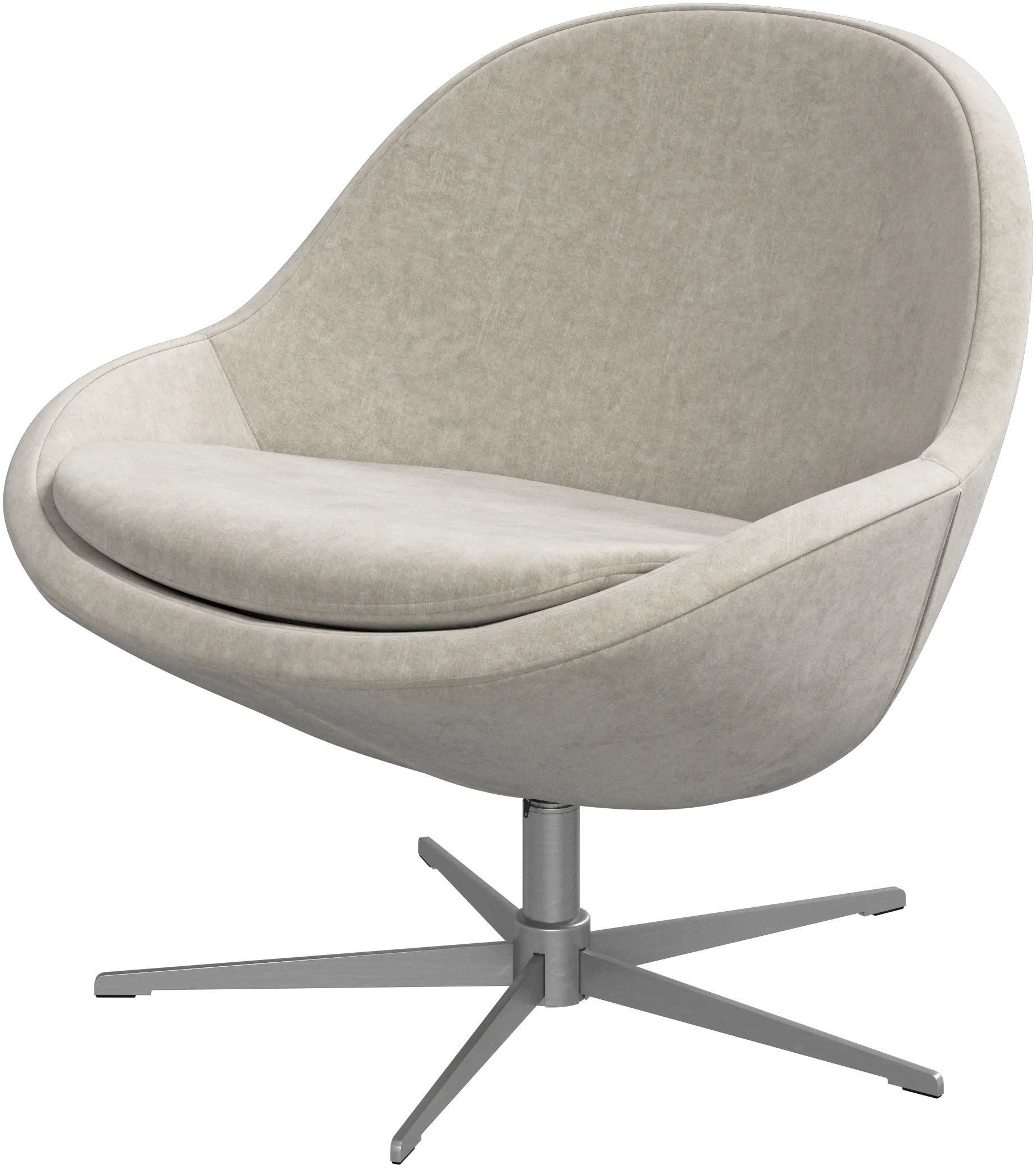 Veneto armchair with swivel function