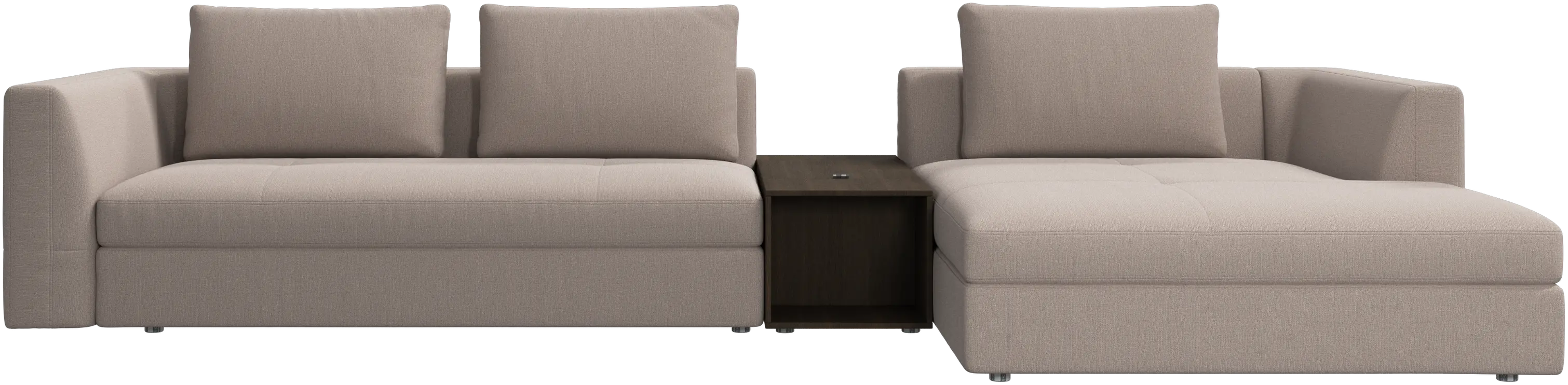 Bergamo Chaiselongue mit Stauraum