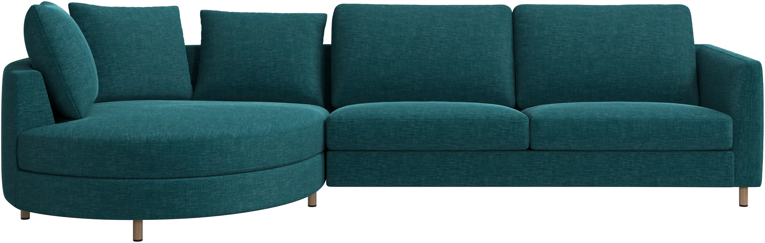 Indivi sofa with chaise longue left