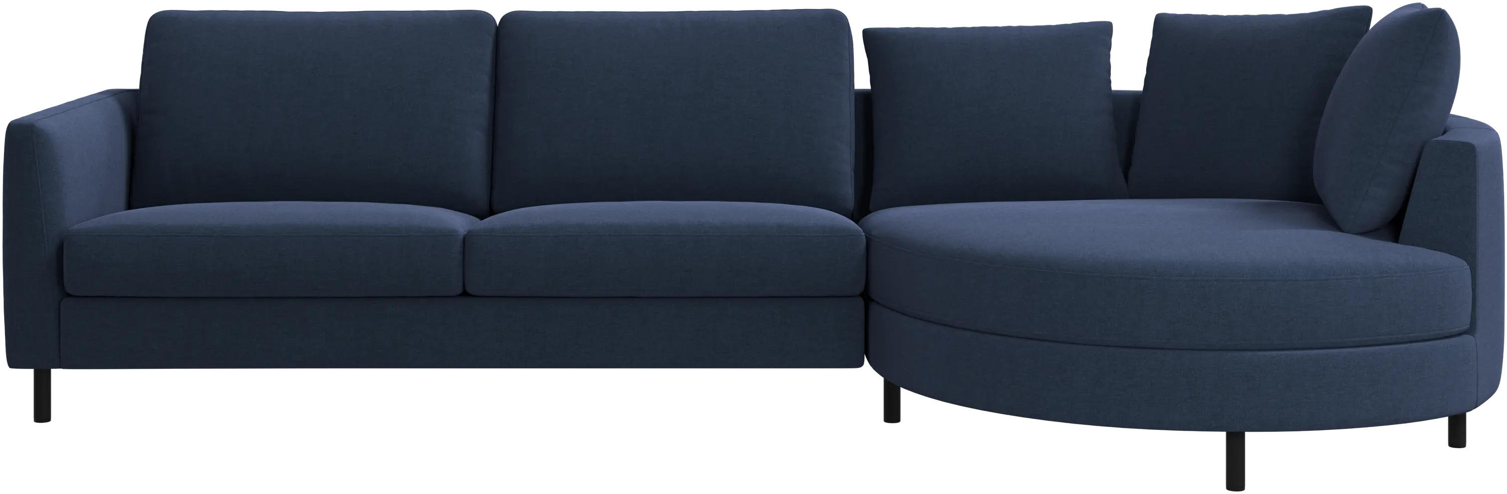 Sofá Indivi con módulo chaise-longue a la derecha