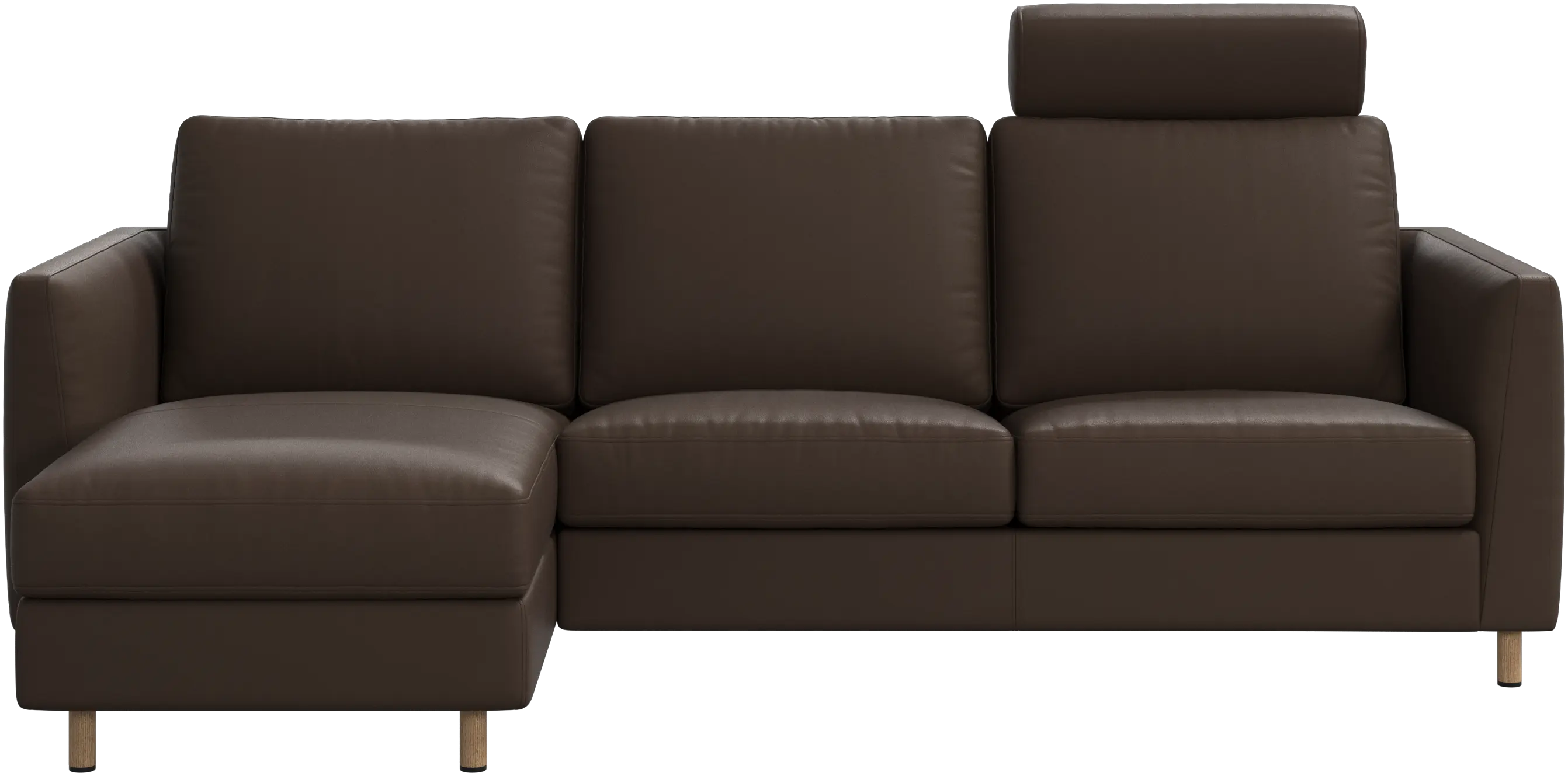 Indivi sofa with chaise longue left