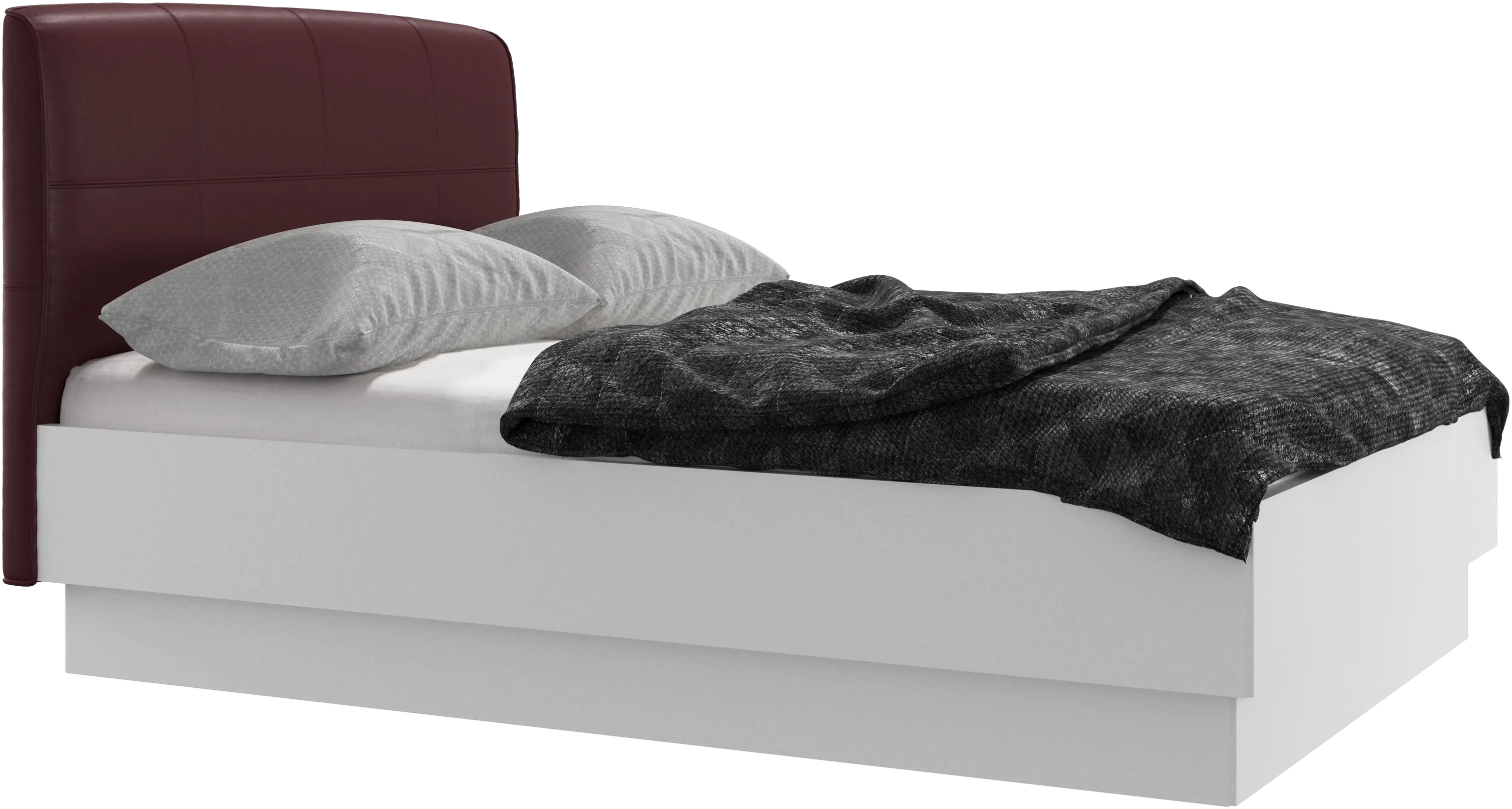 Houston, upholstered bed with storage