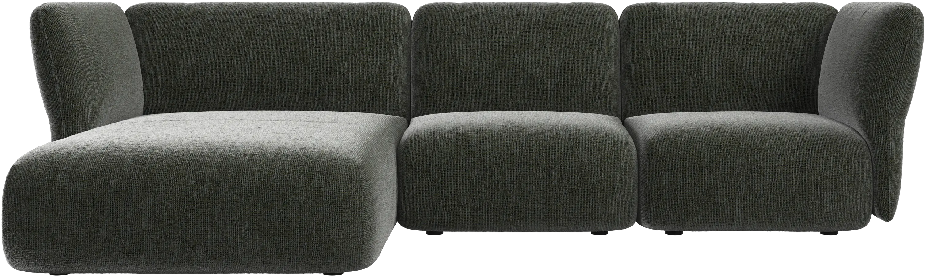 Paraggi 2-seater with chaise longue left