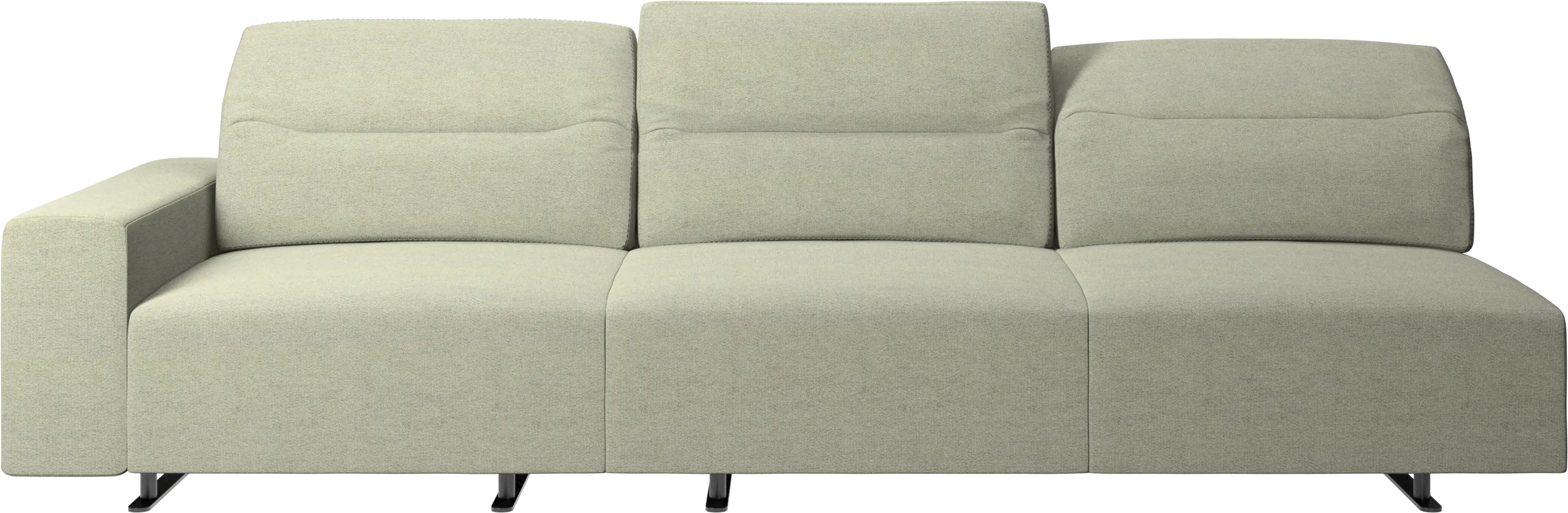 Hampton sofa with adjustable back