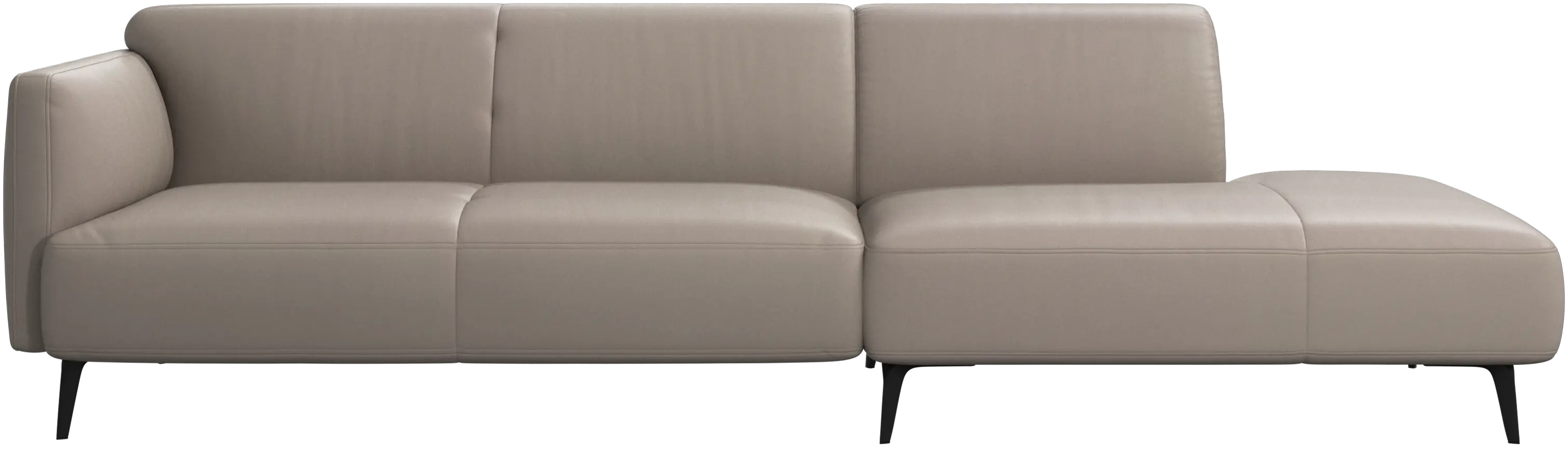 Modena sofa with lounging unit