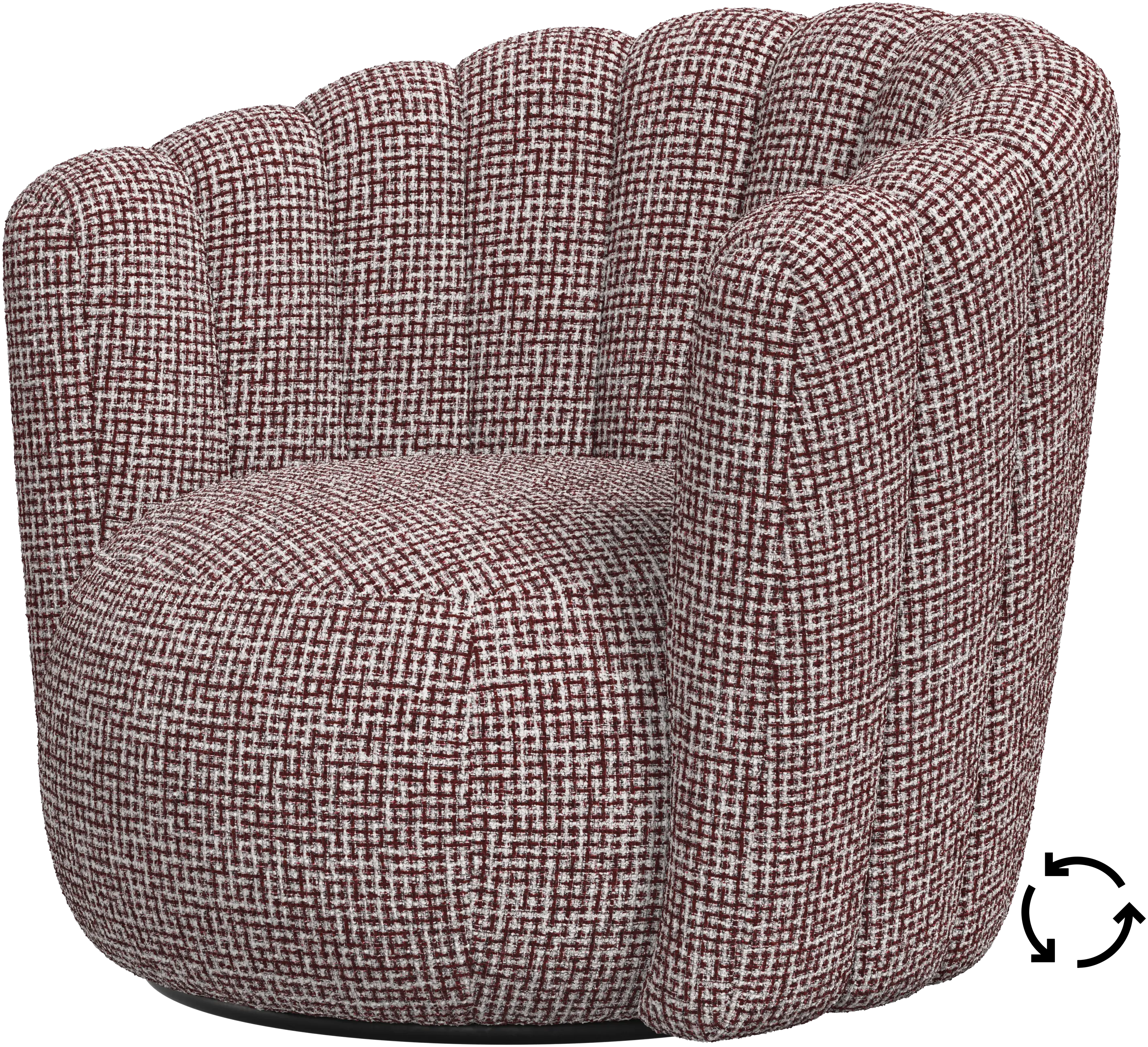 Cadeirão Sweet Art com função giratória