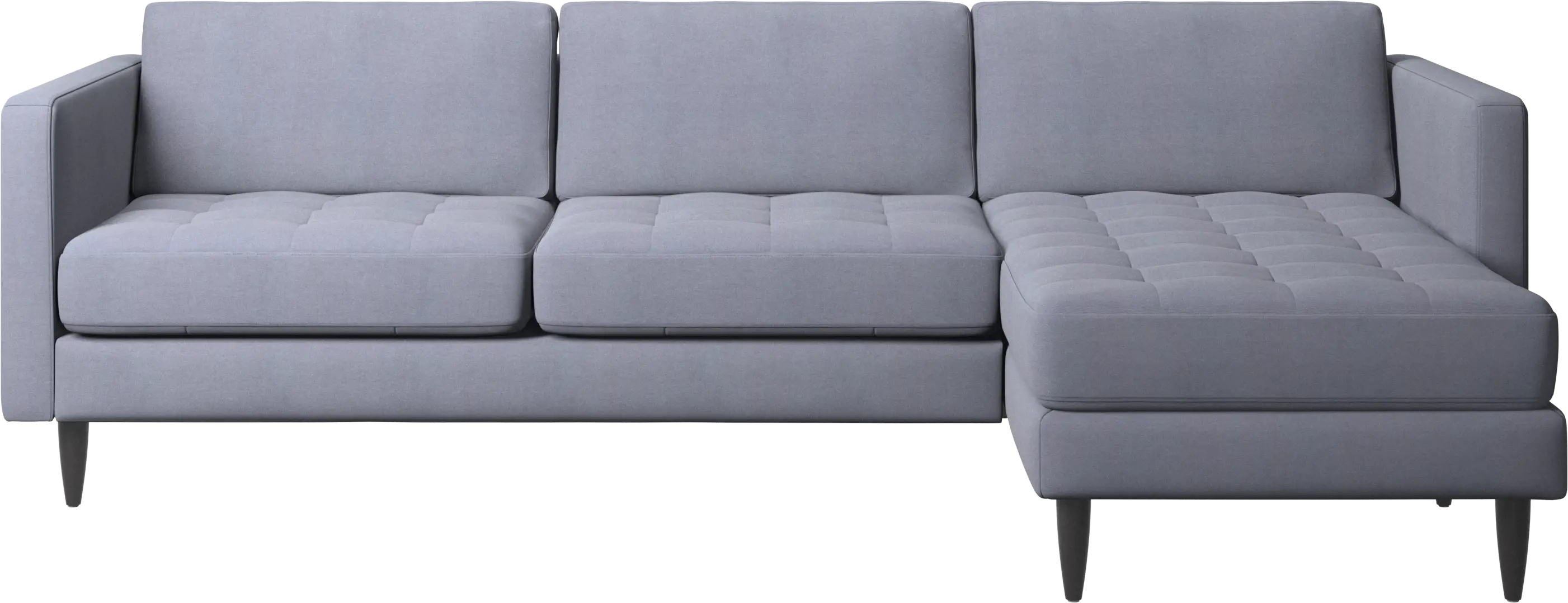 Osaka sofa with resting unit, tufted seat