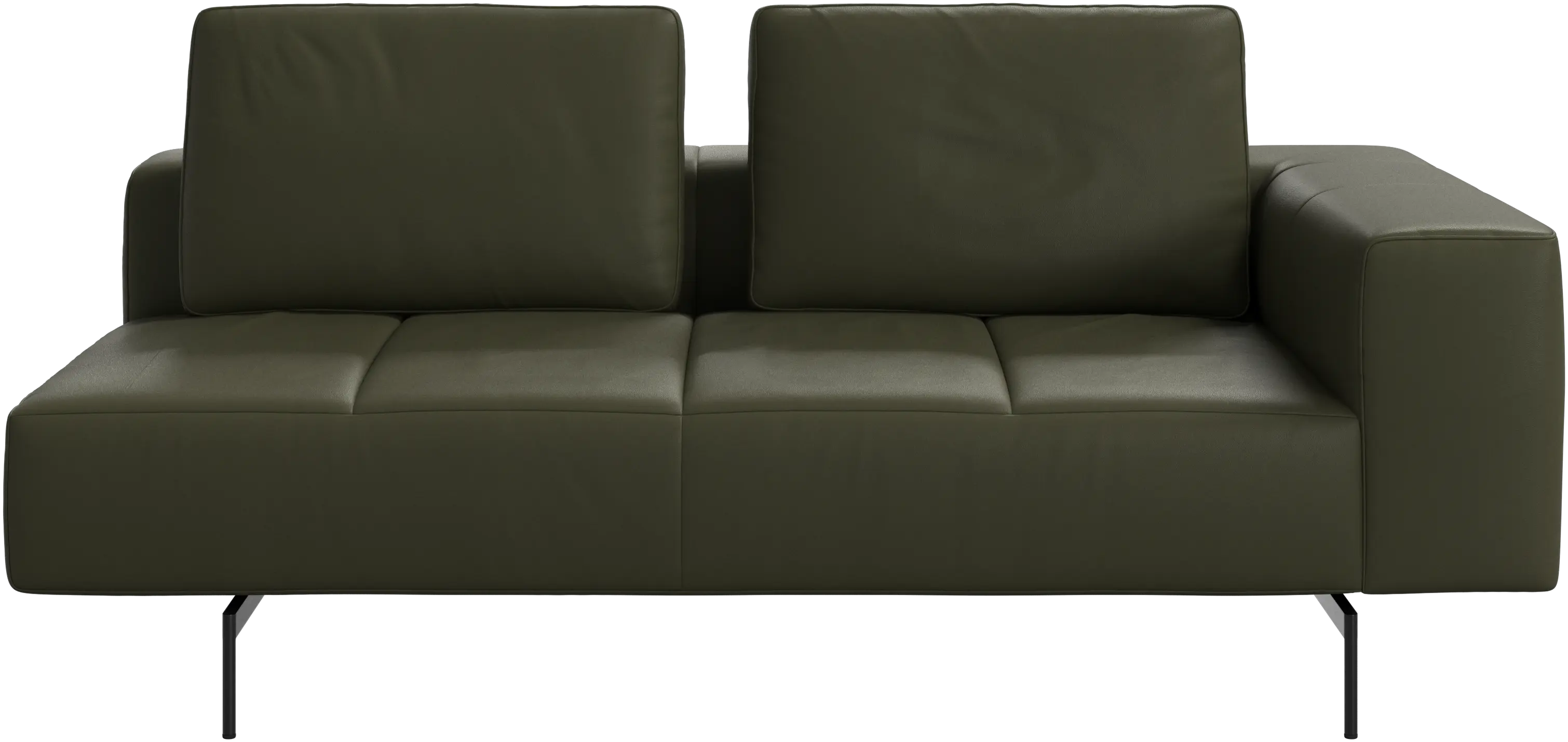 Amsterdam 2.5 seating module, armrest right sofa