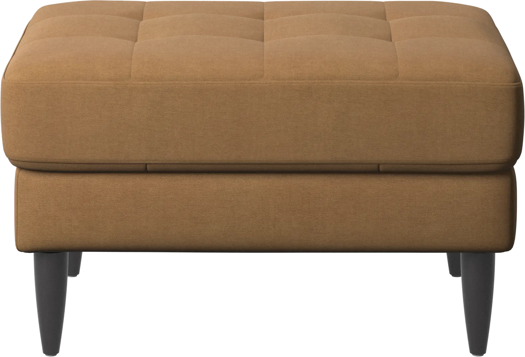 Osaka footstool, tufted seat