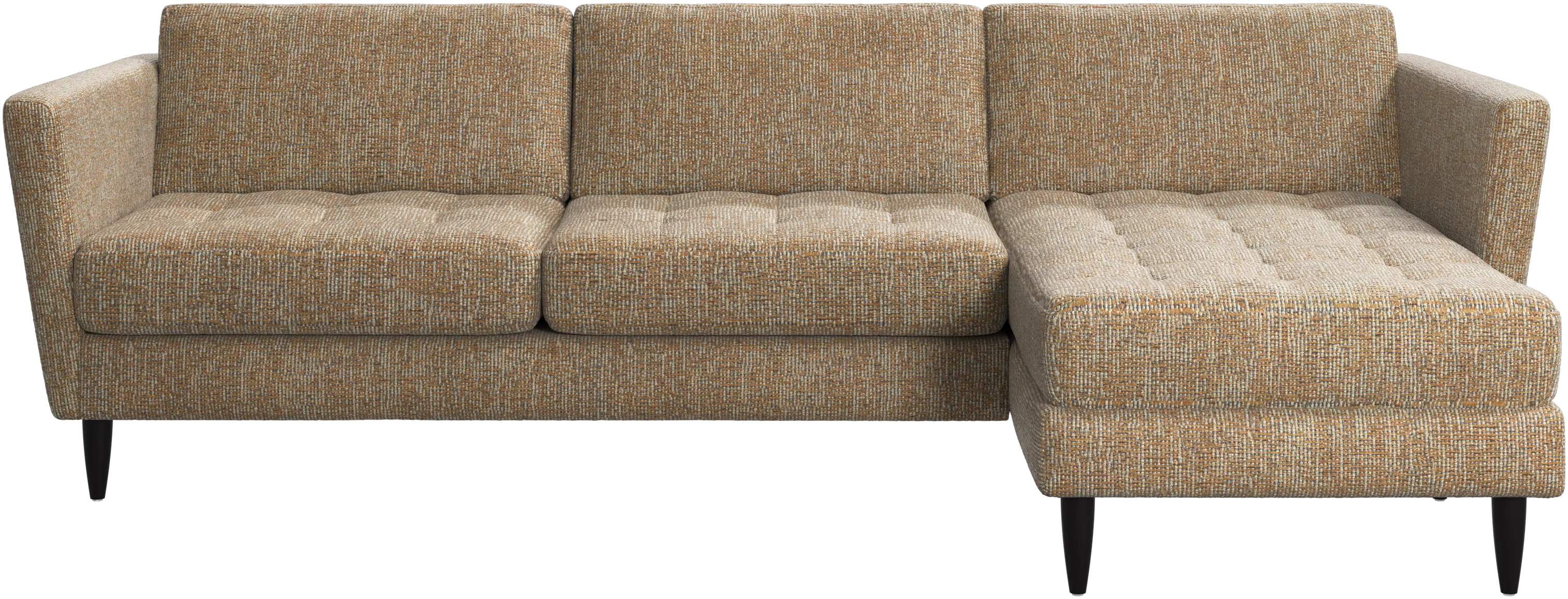 Osaka sofa with resting unit, tufted seat