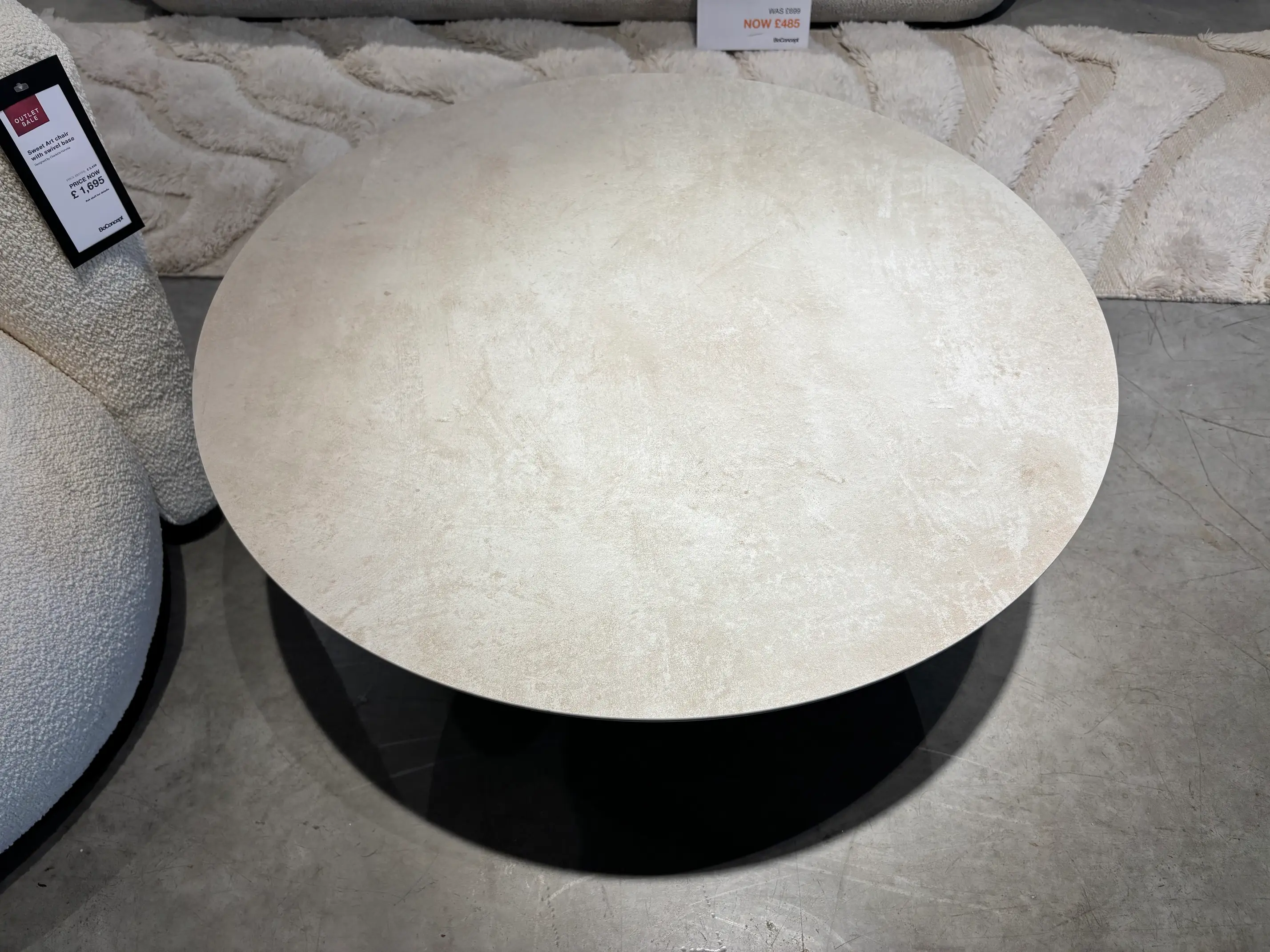 Coffee tables Madrid - Ash Ceramic / Matt White