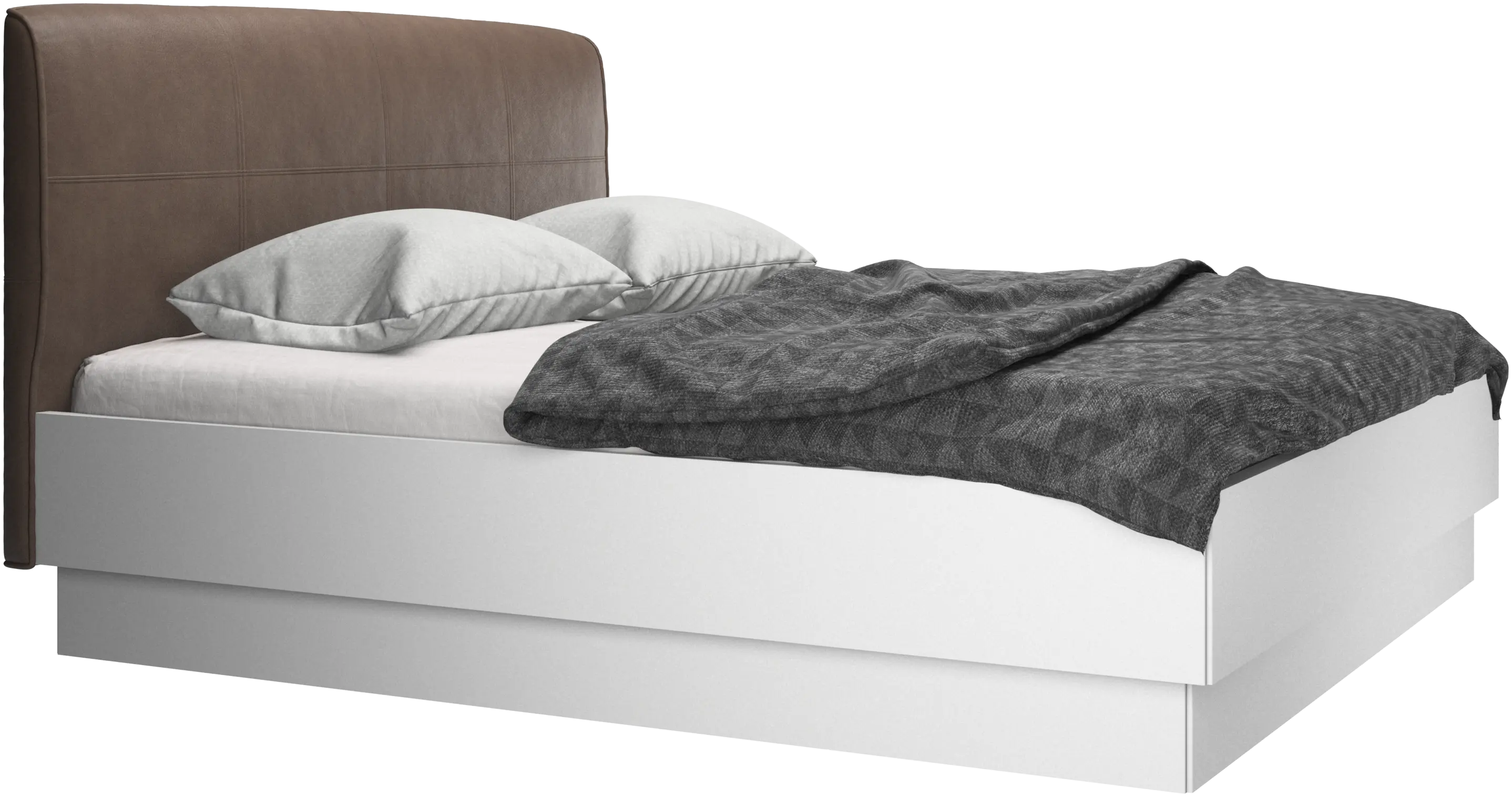 Houston, cama tapizada con almacenamiento