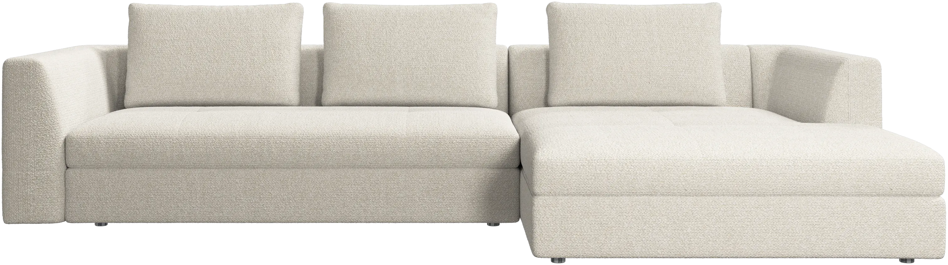 Bergamo sofa with resting unit