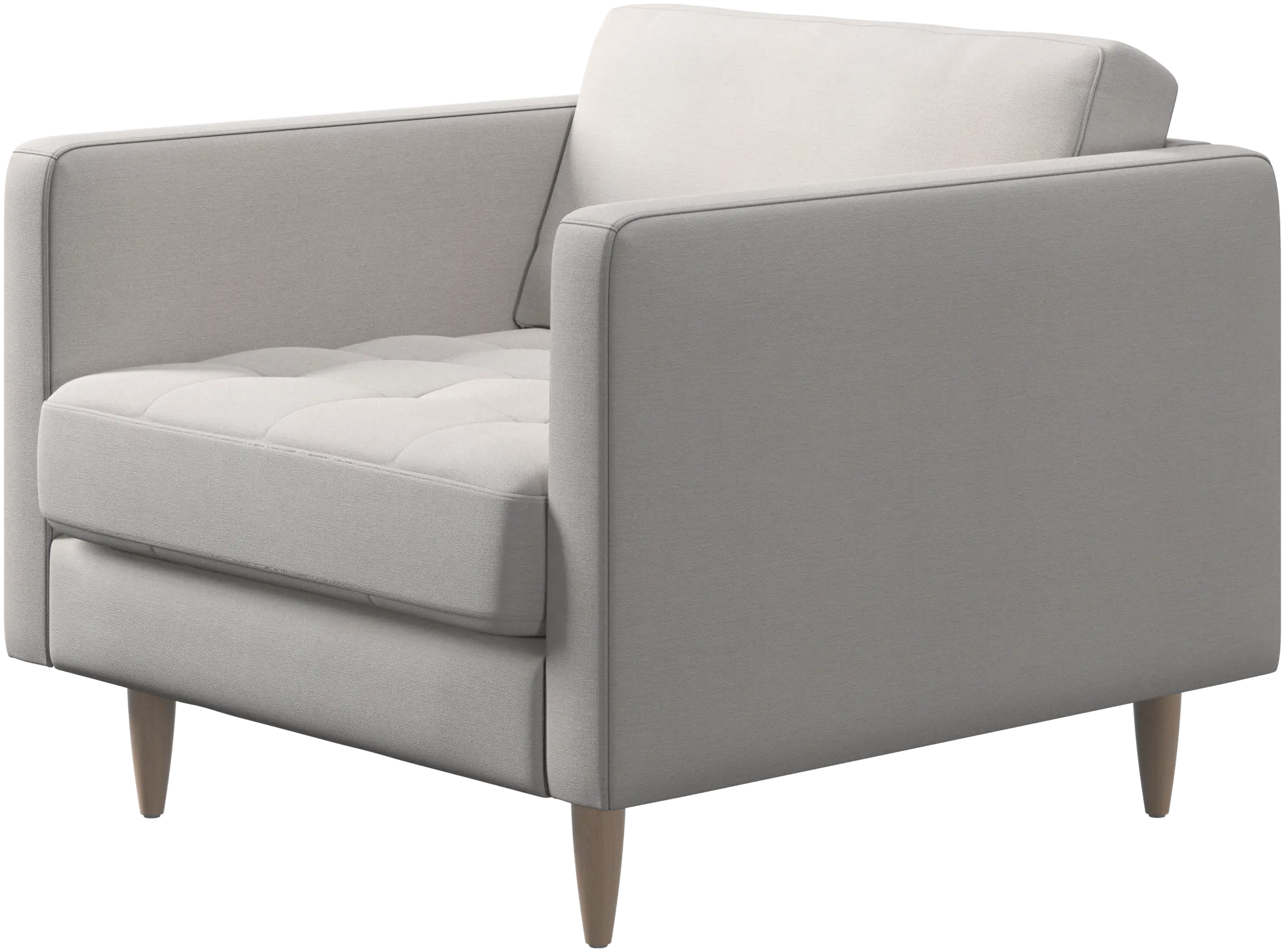 Osaka chair, tufted seat
