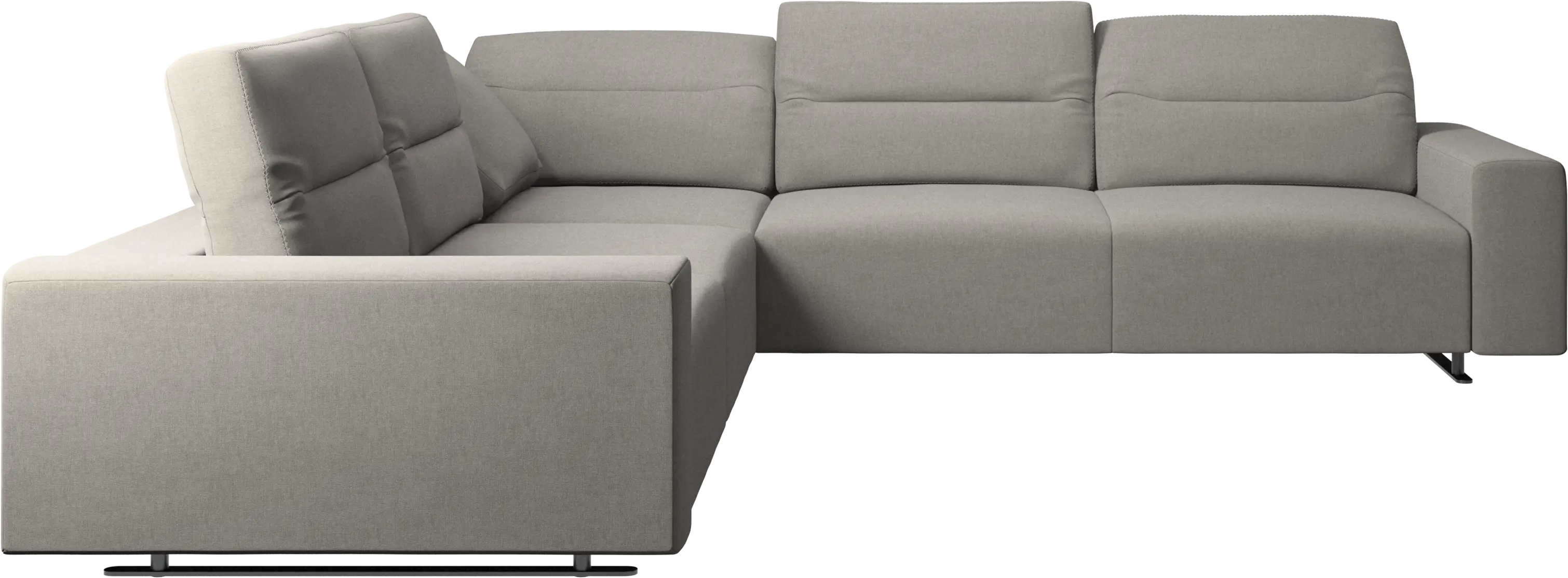 Hampton corner sofa with adjustable back