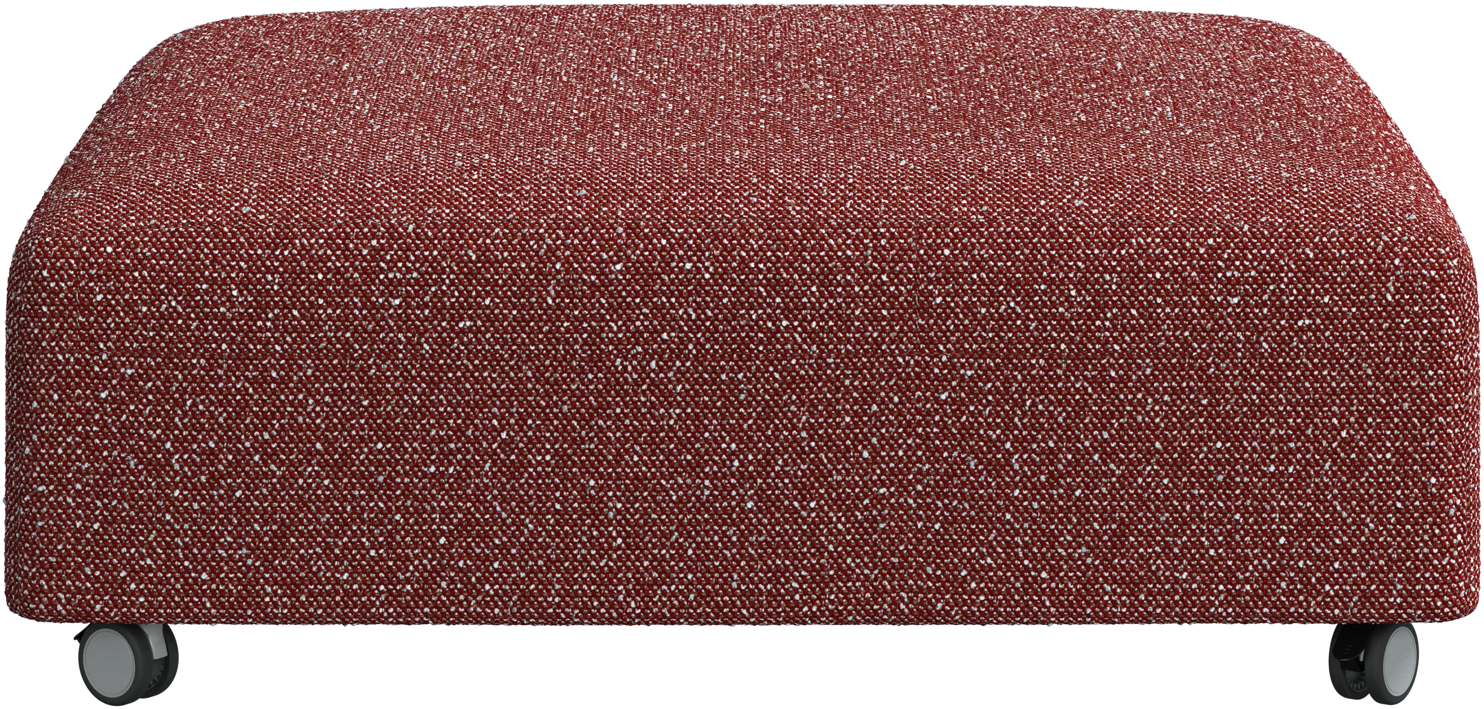 Hampton footstool on wheels