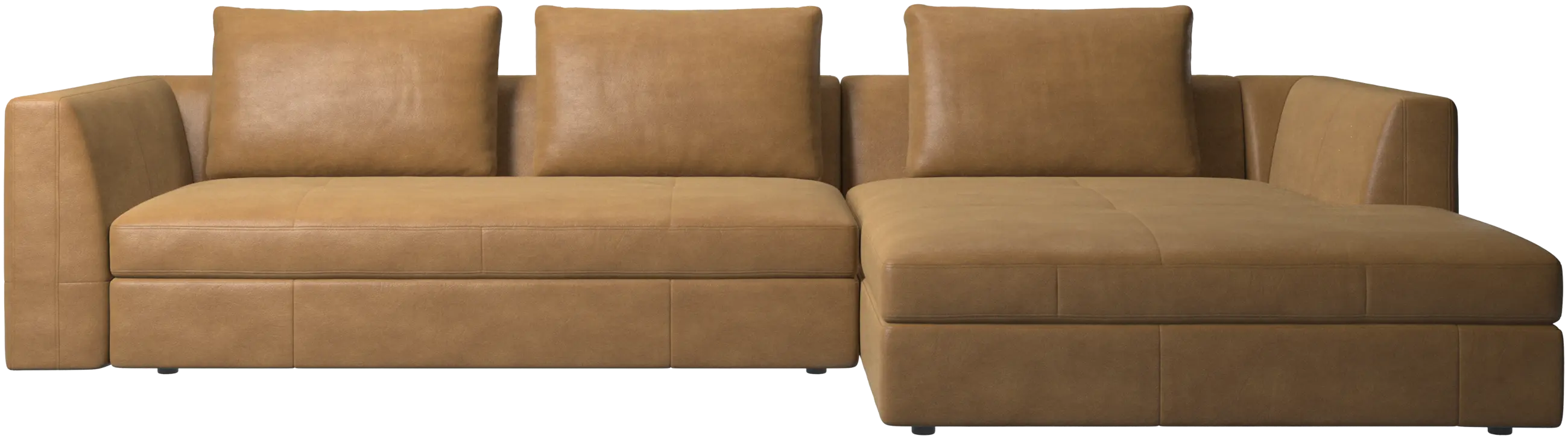 Bergamo sofa with resting unit